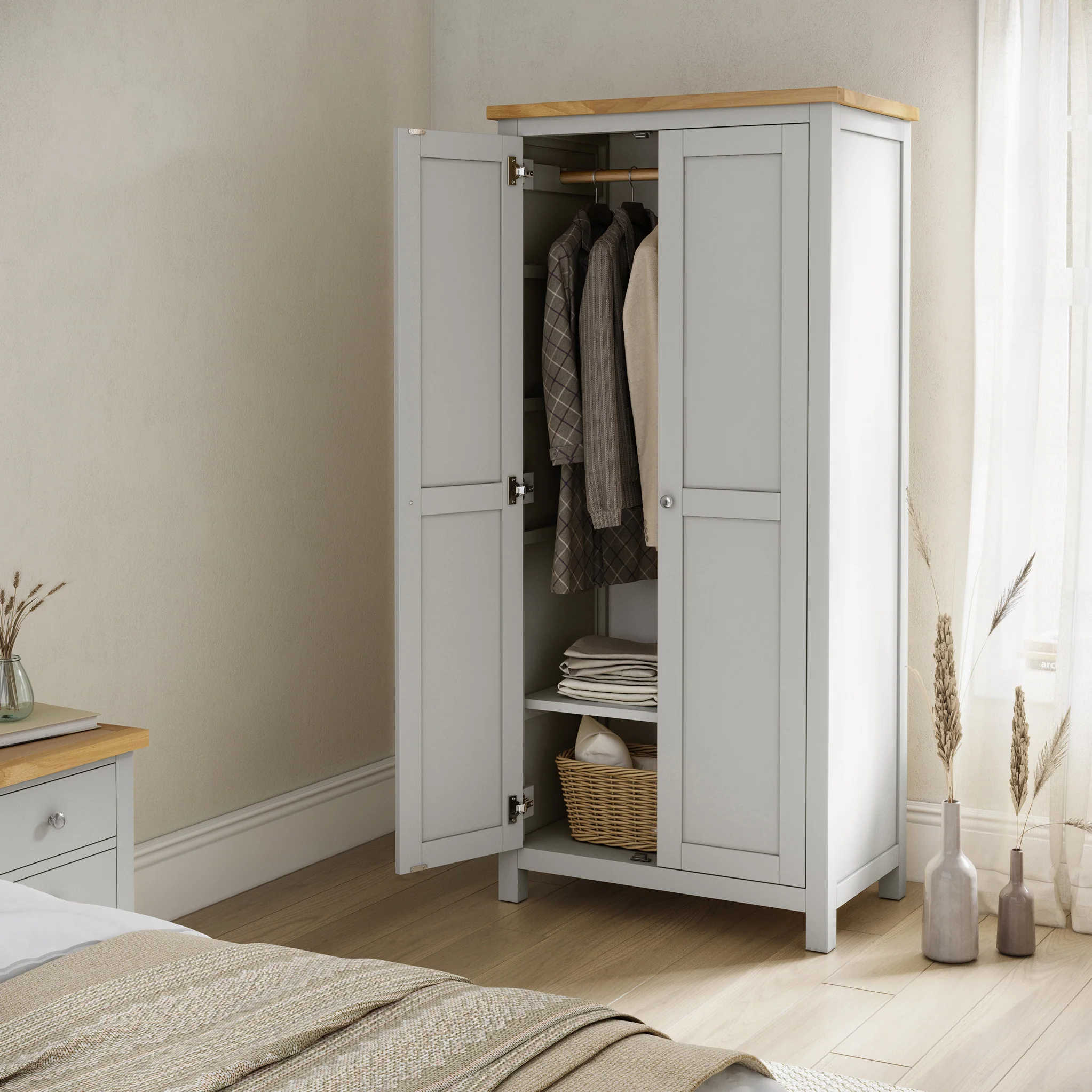 Farro Double Full Hanging Wardrobe - Image 10