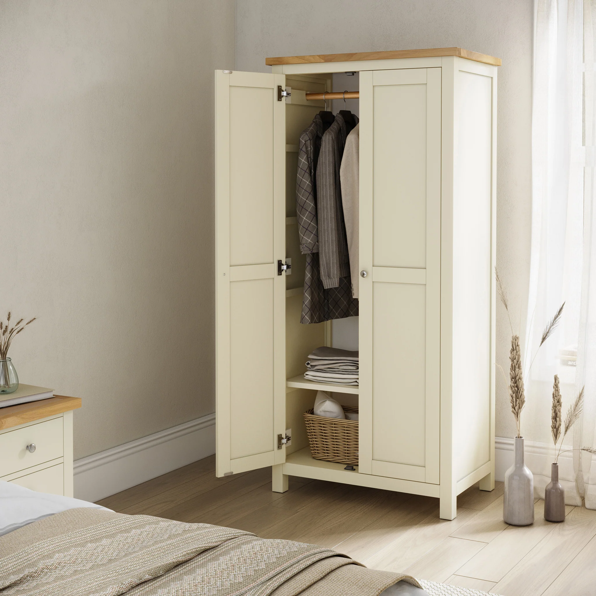 Farro Double Full Hanging Wardrobe - Image 18
