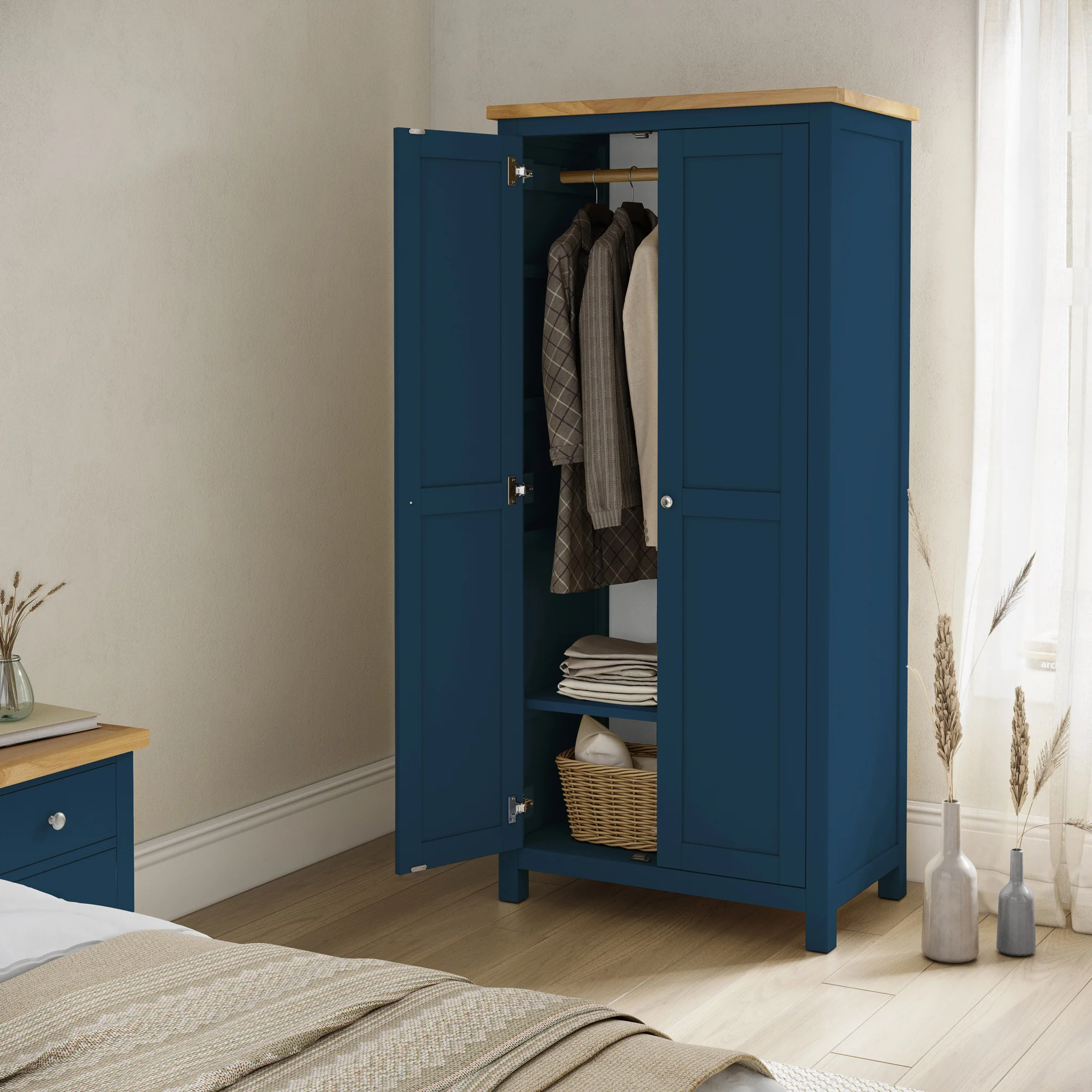 Farro Double Full Hanging Wardrobe - Image 26