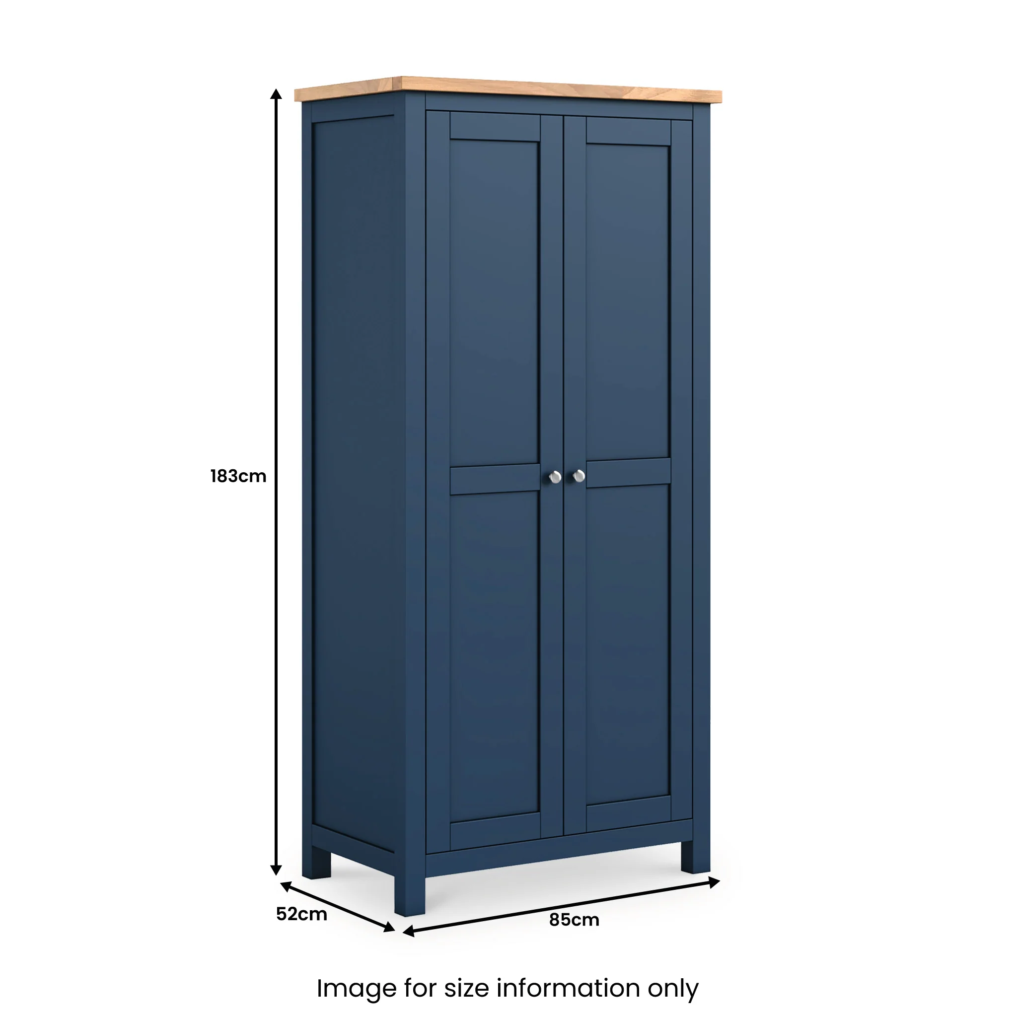 Farro Double Full Hanging Wardrobe - Image 33