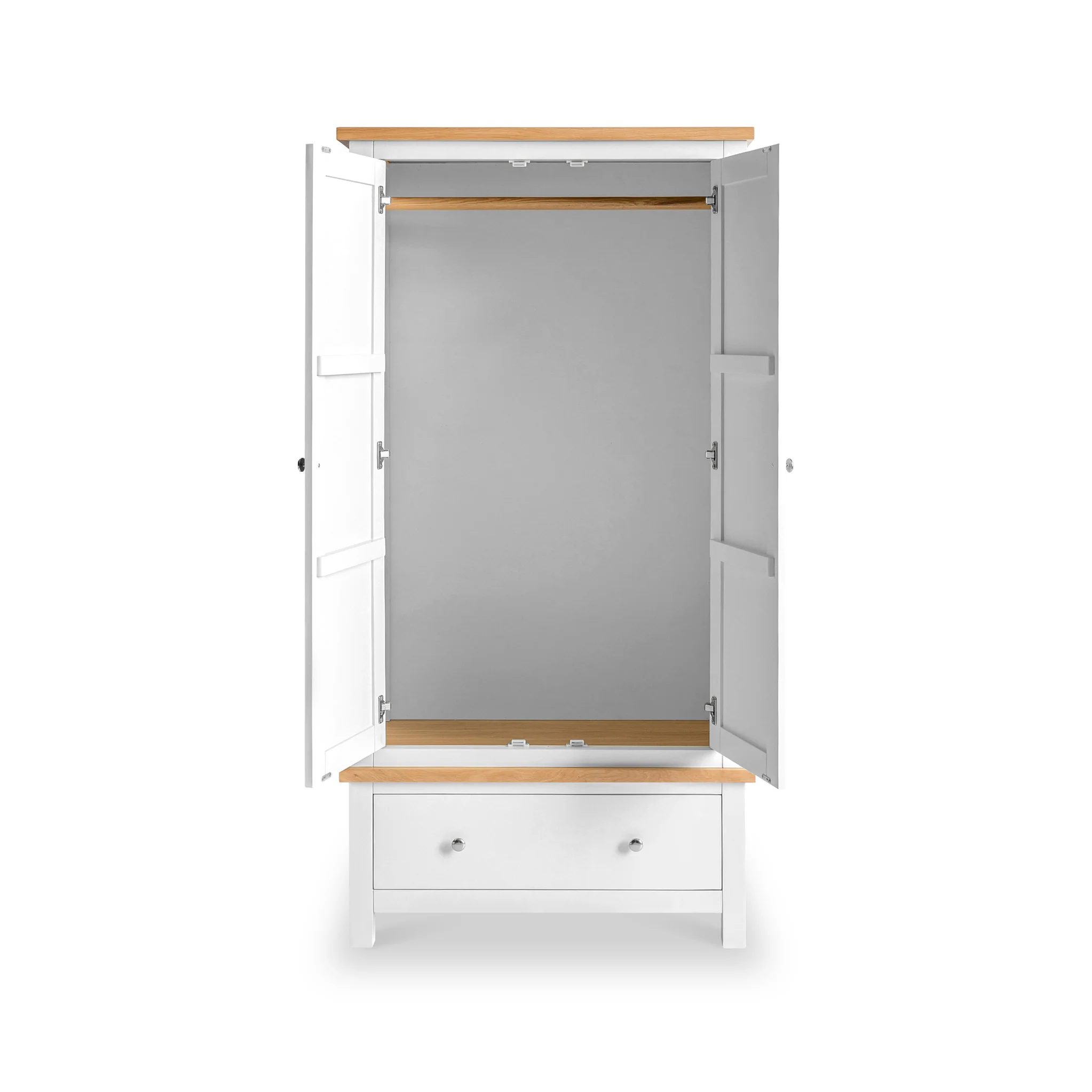 Farro Double Wardrobe with Drawers - Image 4