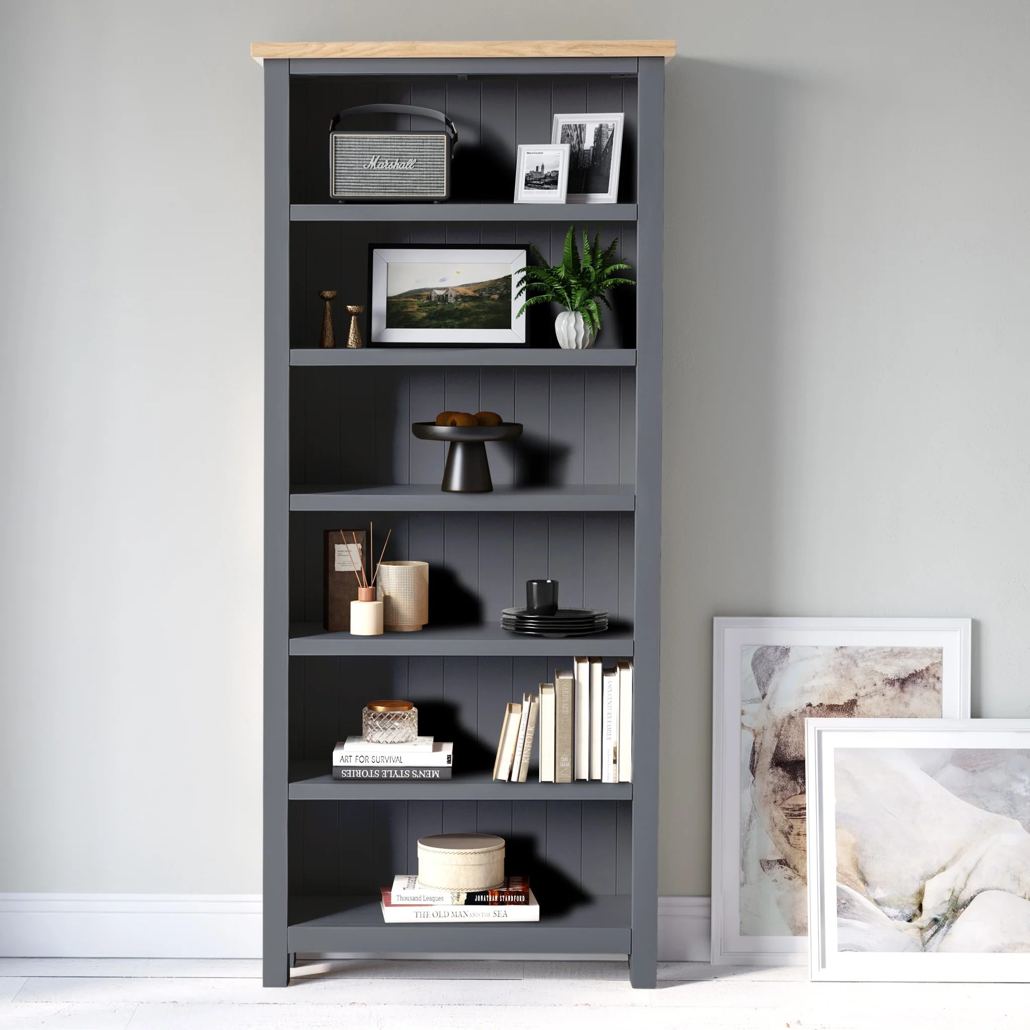 Farro Large Bookcase - Image 47