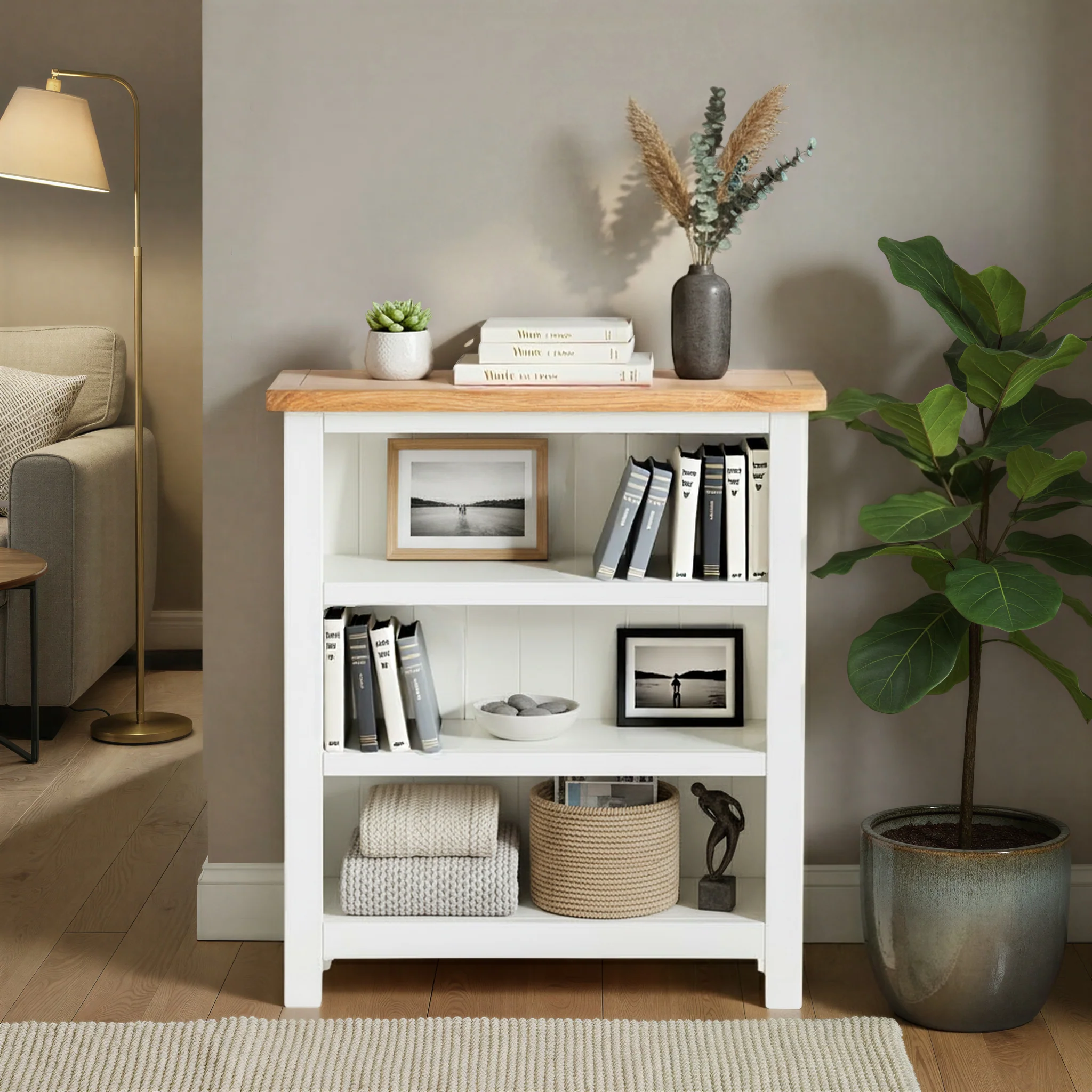 Farro Low Bookcase - Image 2