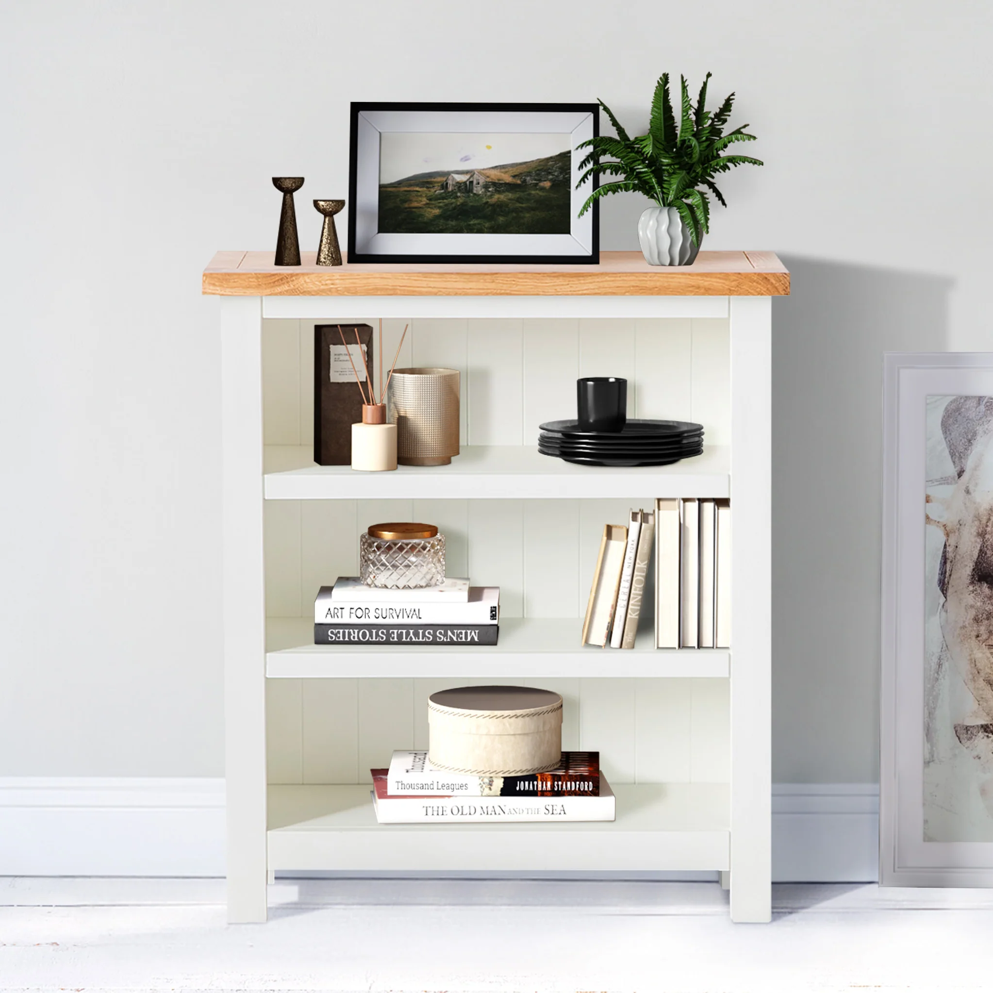 Farro Low Bookcase - Image 3