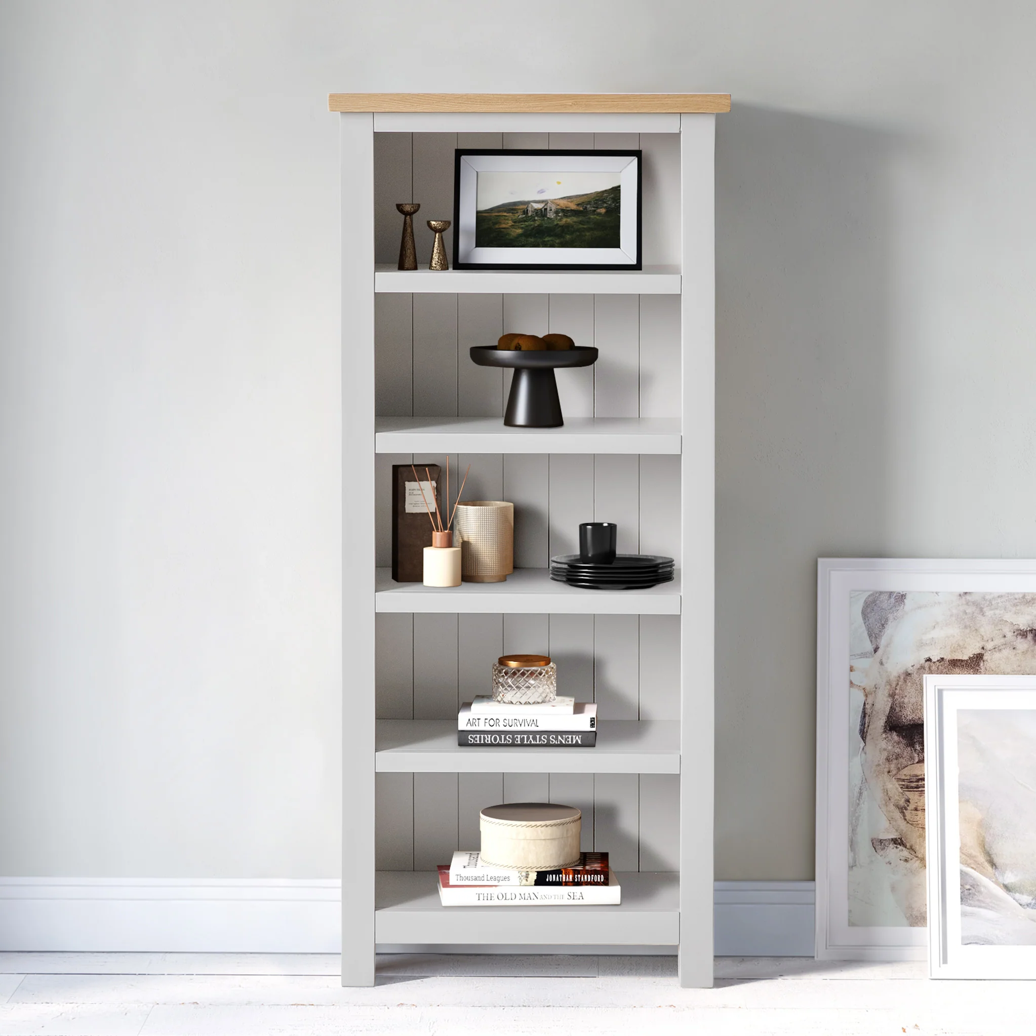 Farro Narrow Bookcase - Image 13