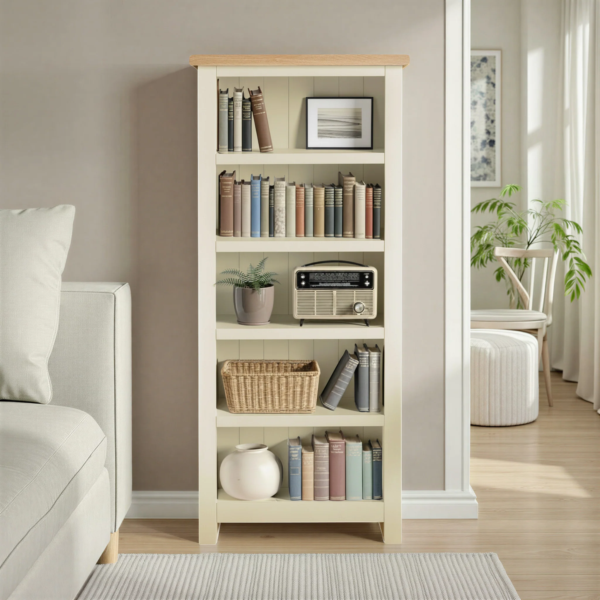 Farro Narrow Bookcase - Image 18