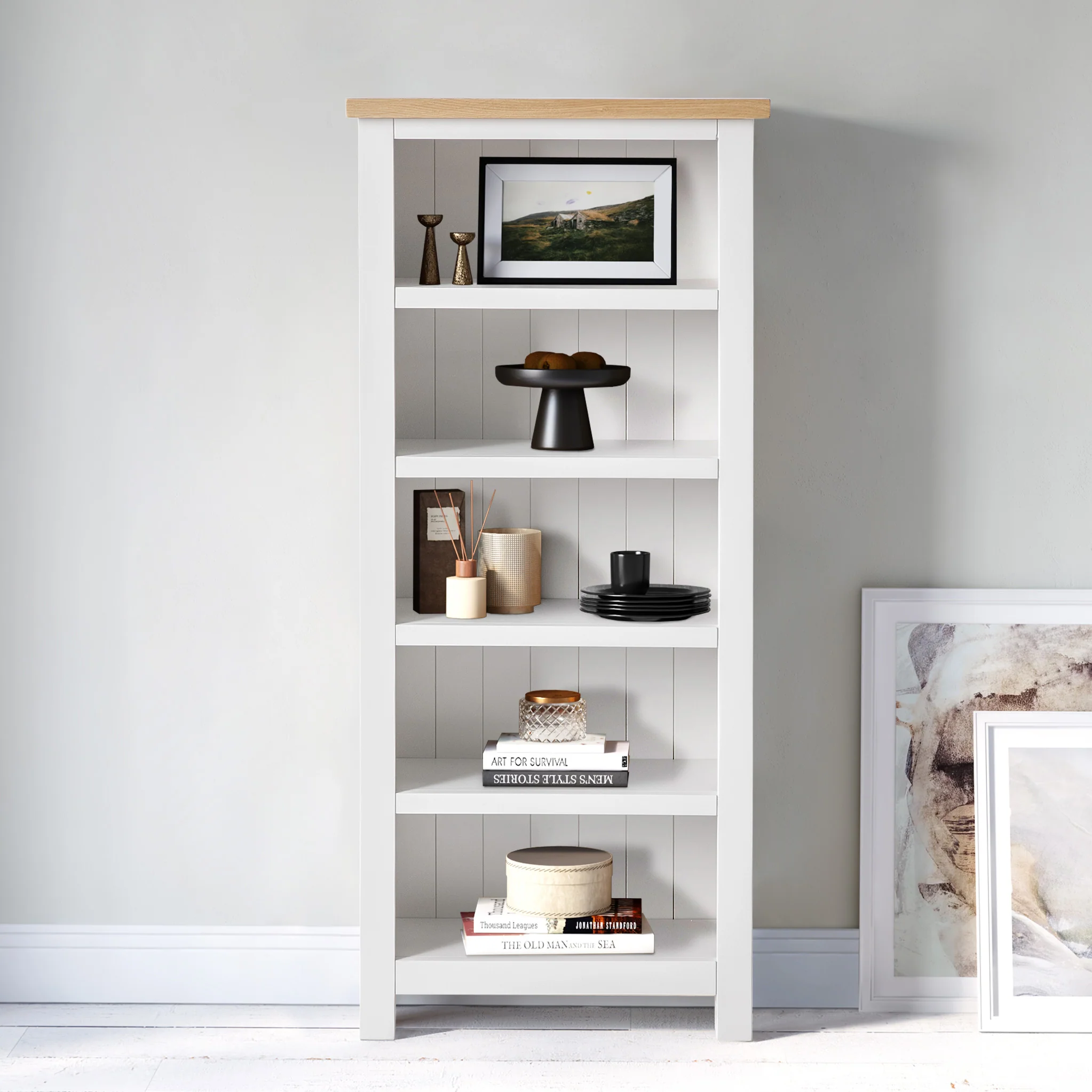 Farro Narrow Bookcase - Image 3