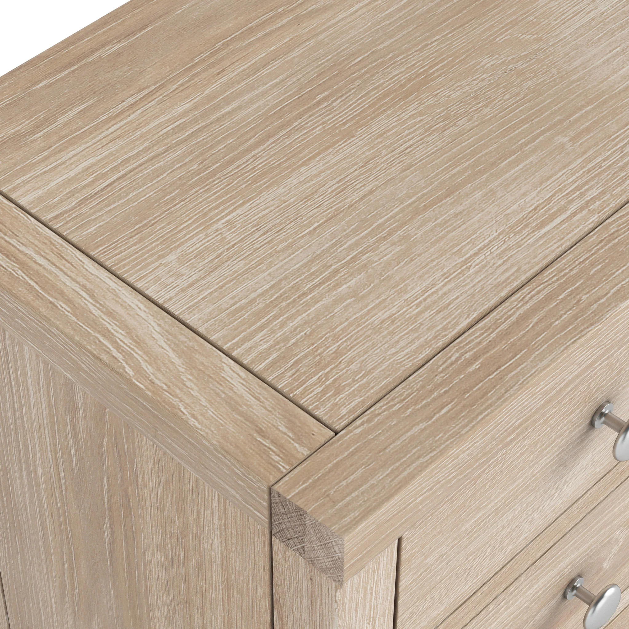 Farro Washed Oak 2 Over 3 Chest Of Drawers - Image 5