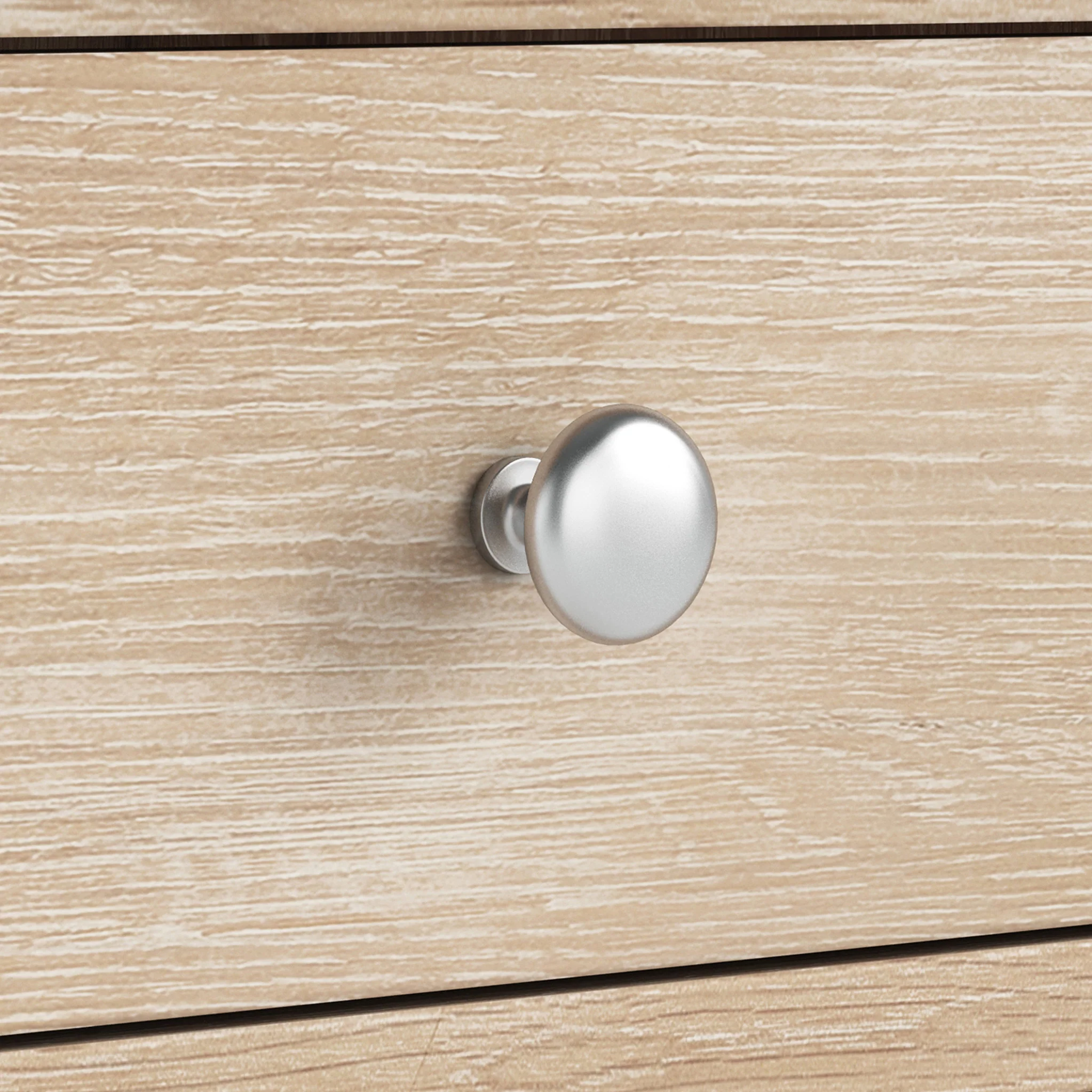Farro Washed Oak Bedside Table - Image 7