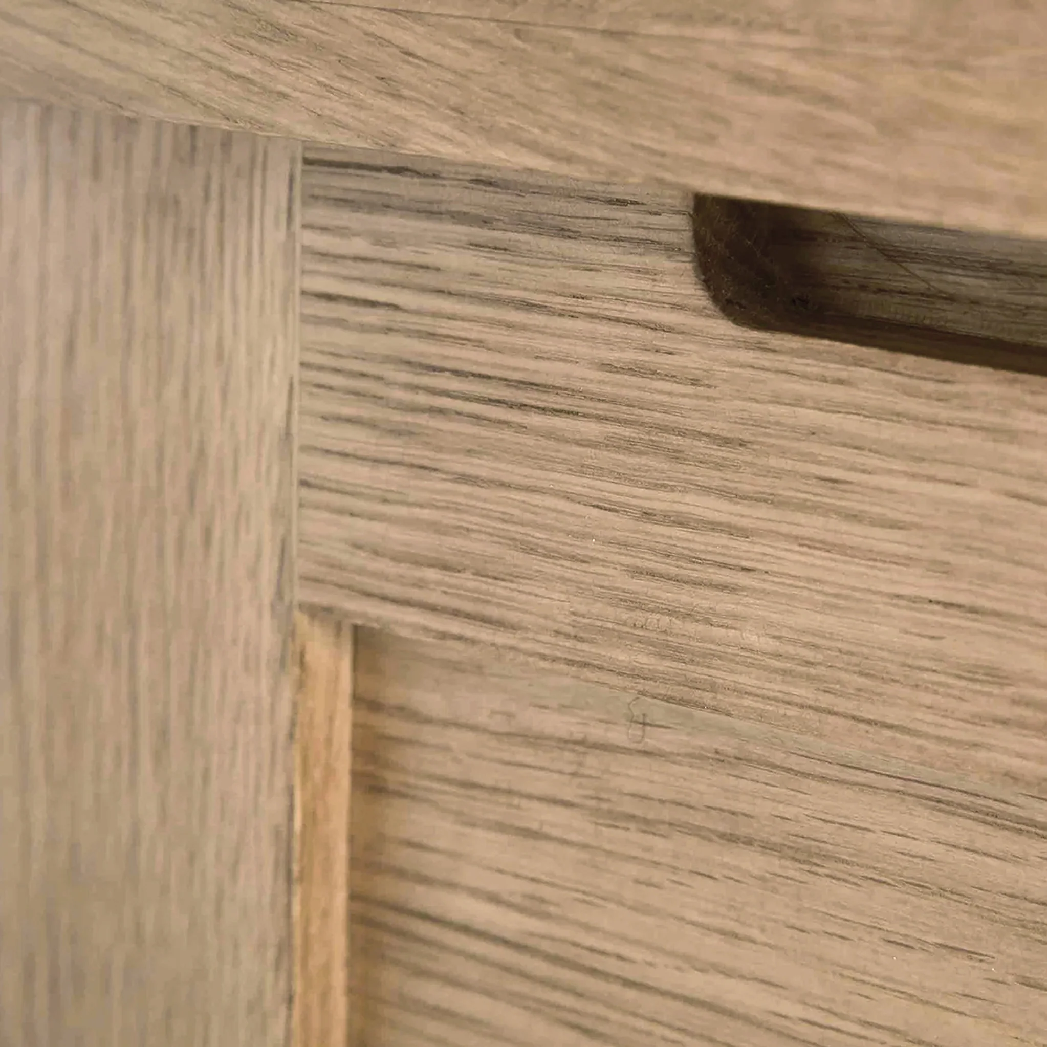 Farro Washed Oak Blanket Box - Image 6