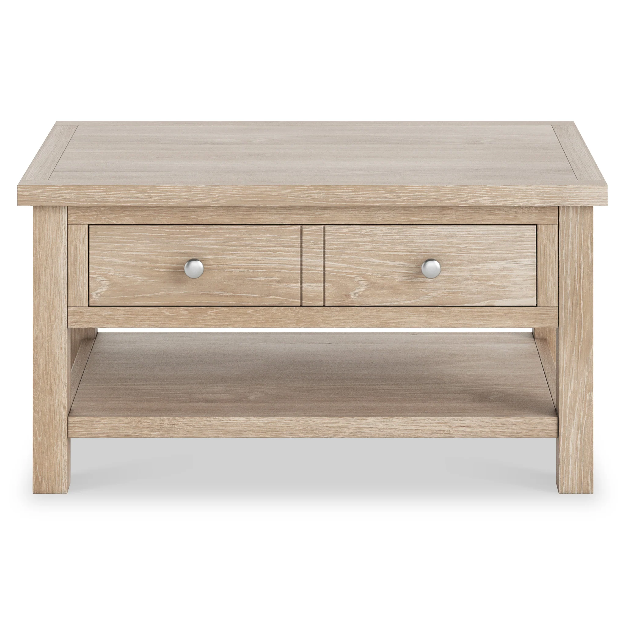 Farro Washed Oak Coffee Table - Image 3