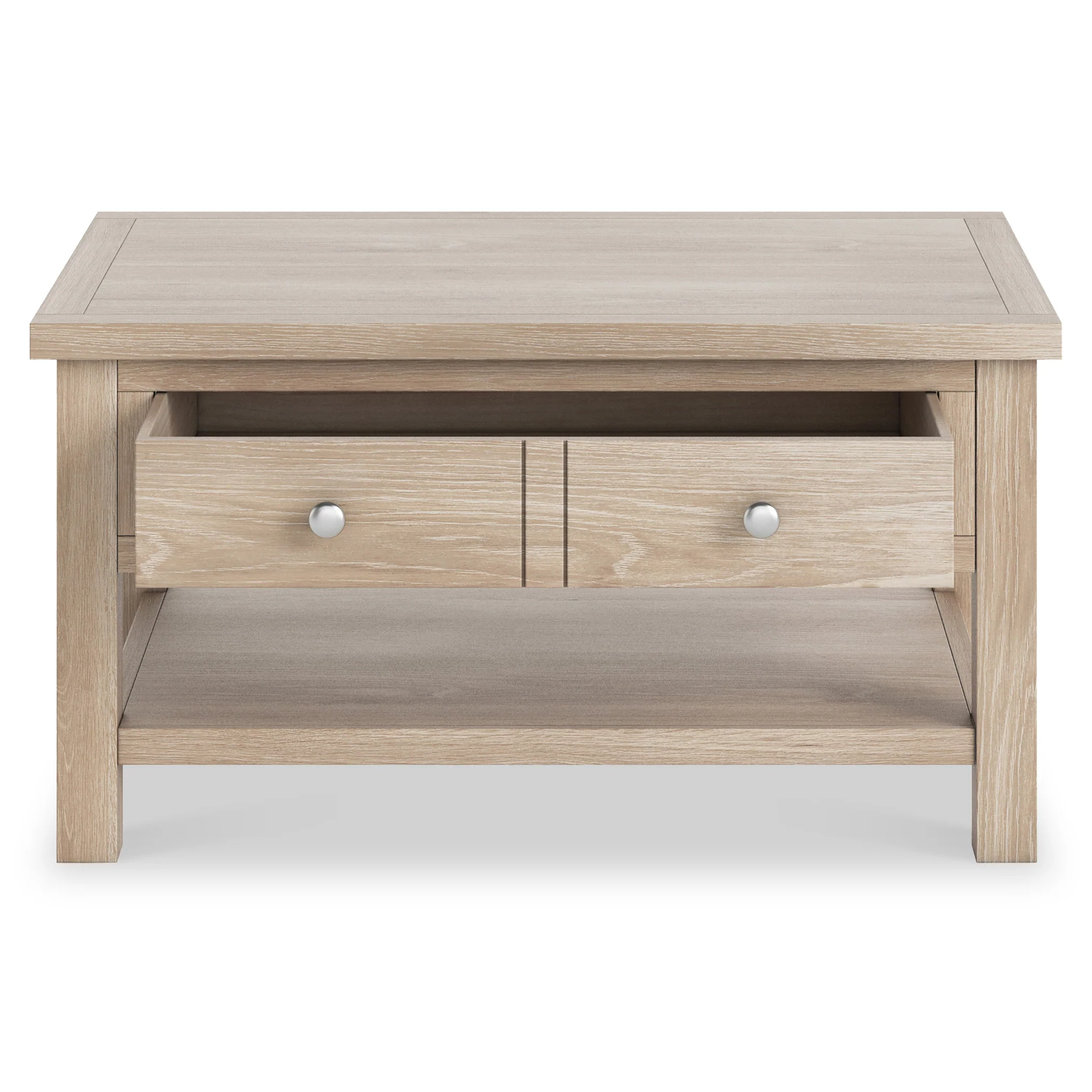 Farro Washed Oak Coffee Table - Image 7