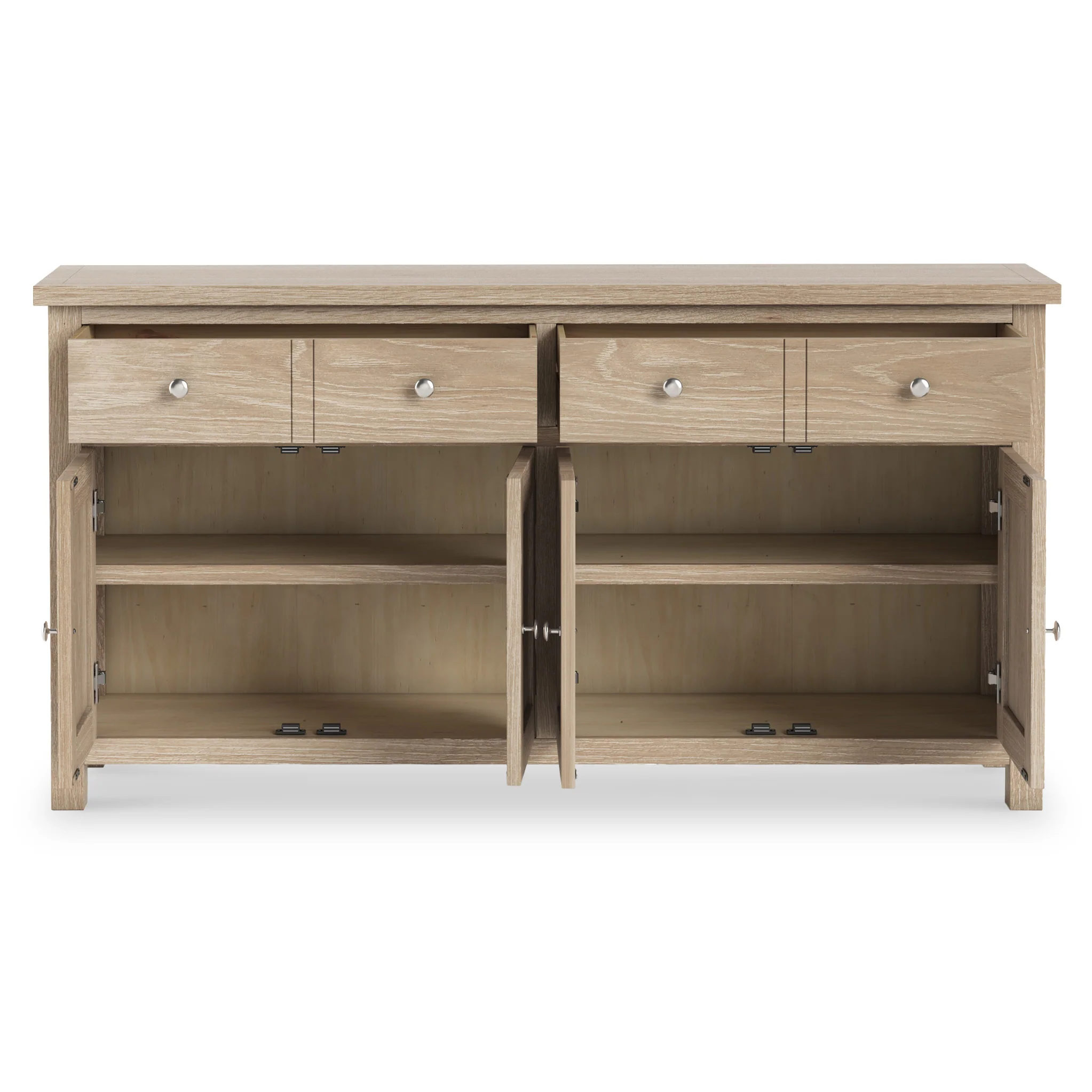 Farro Washed Oak Extra Large Sideboard - Image 3