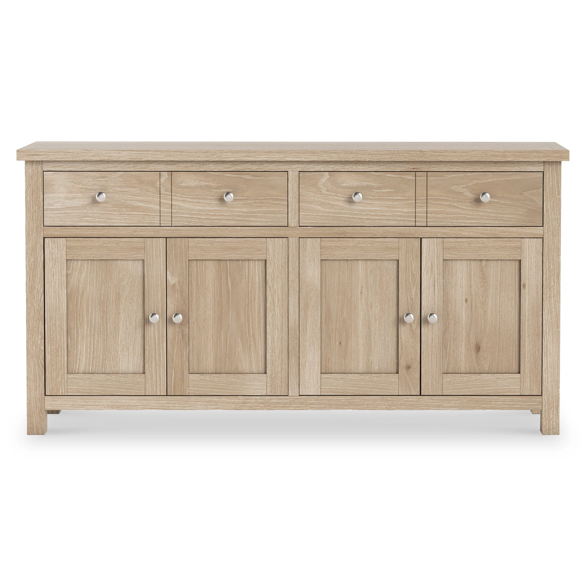 Farro Washed Oak Extra Large Sideboard - Image 4