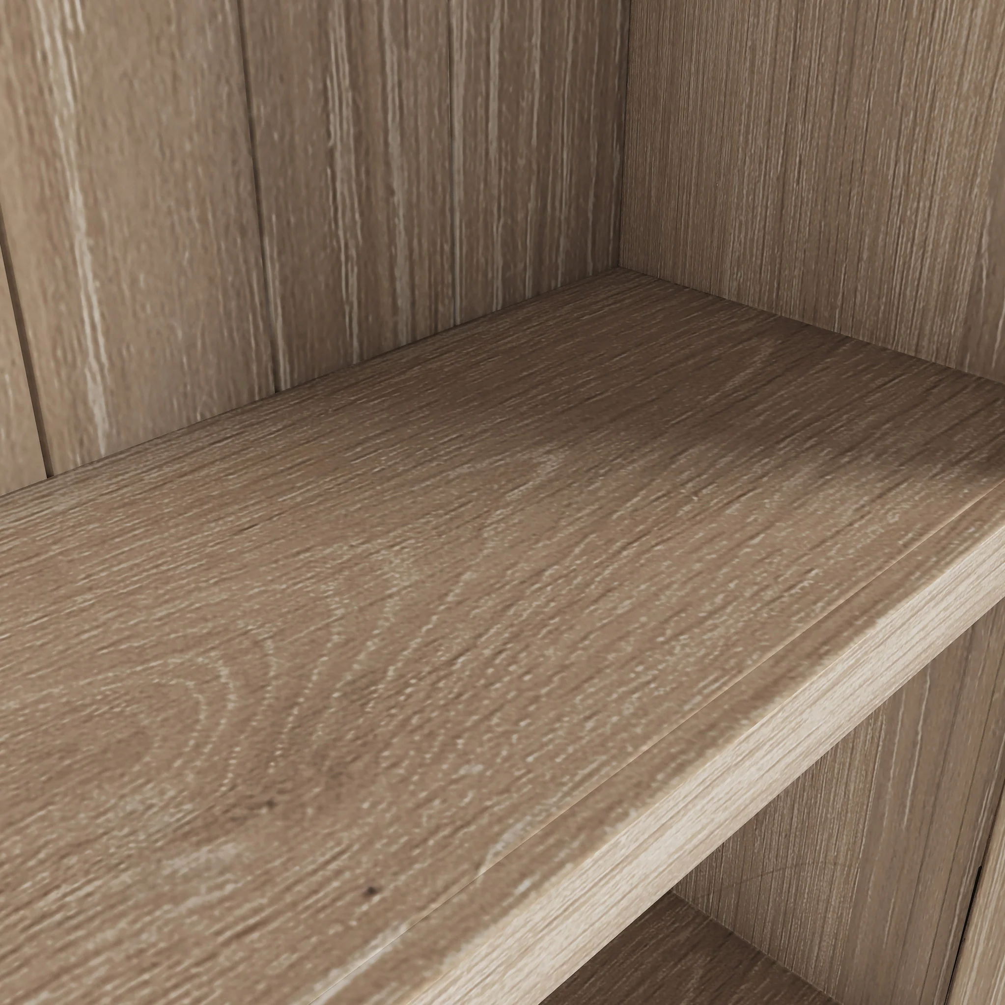 Farro Washed Oak Large Bookcase - Image 5