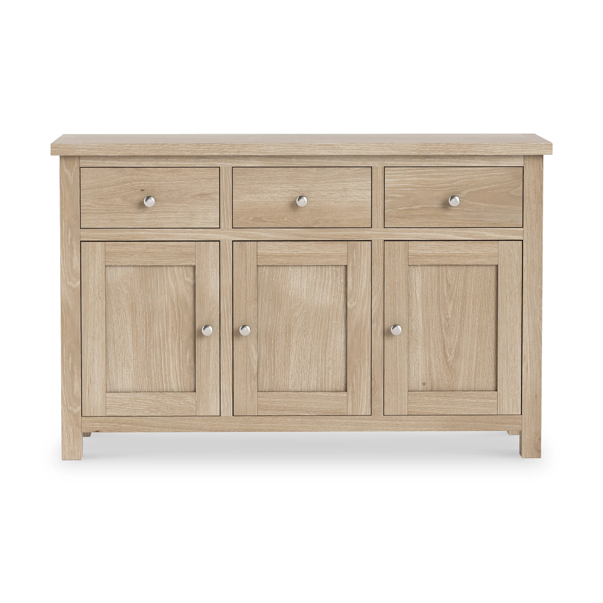 Farro Washed Oak Large Sideboard - Image 4