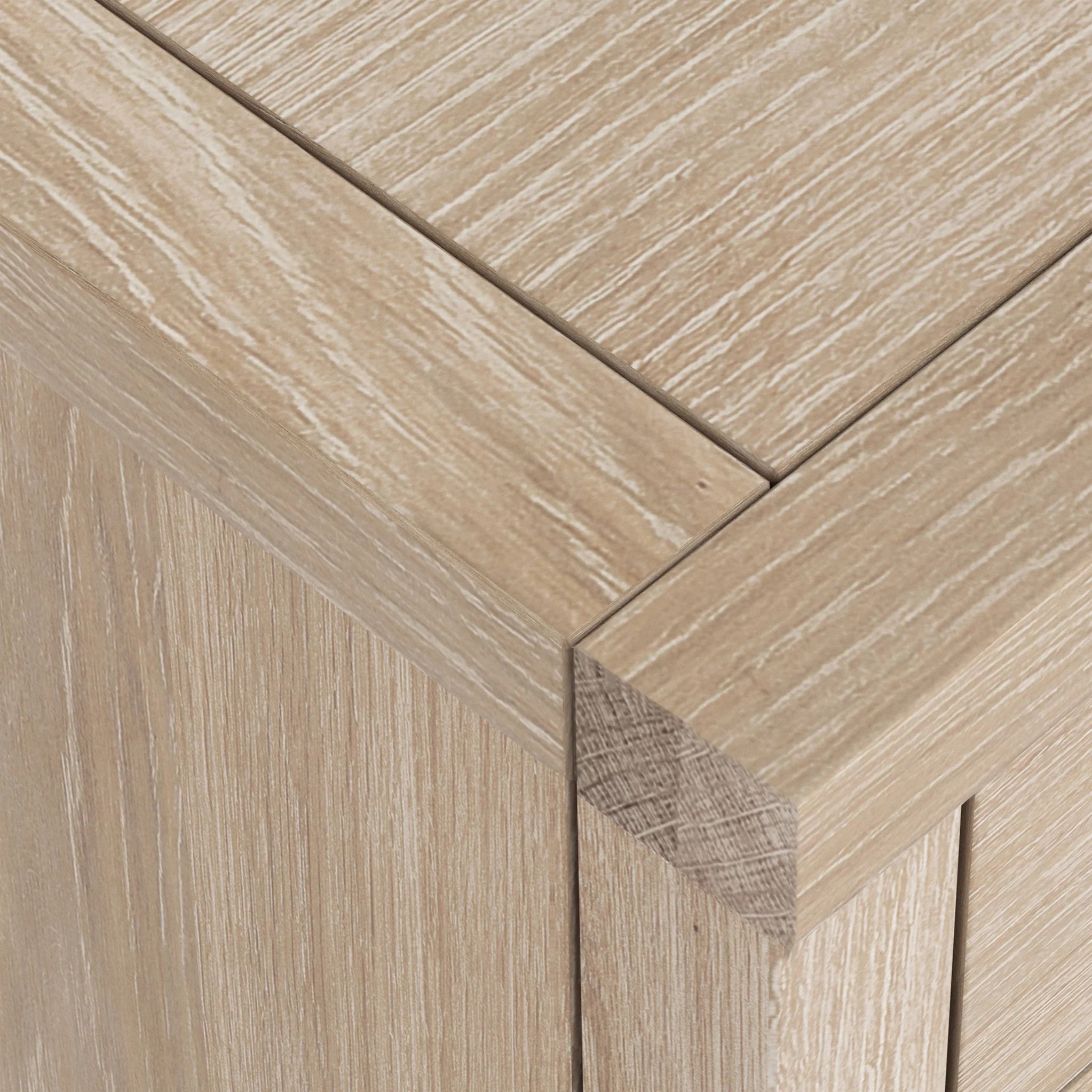 Farro Washed Oak Mini Sideboard - Image 5