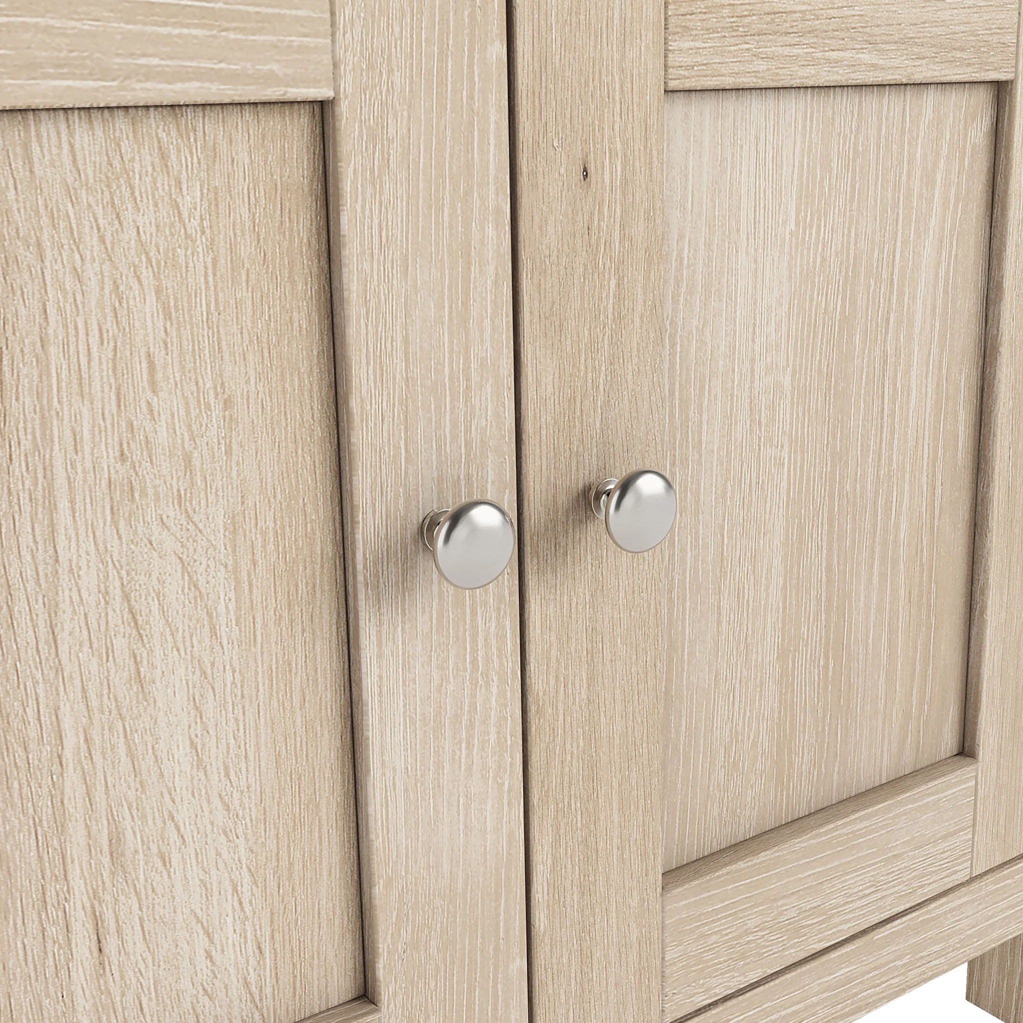 Farro Washed Oak Mini Sideboard - Image 7