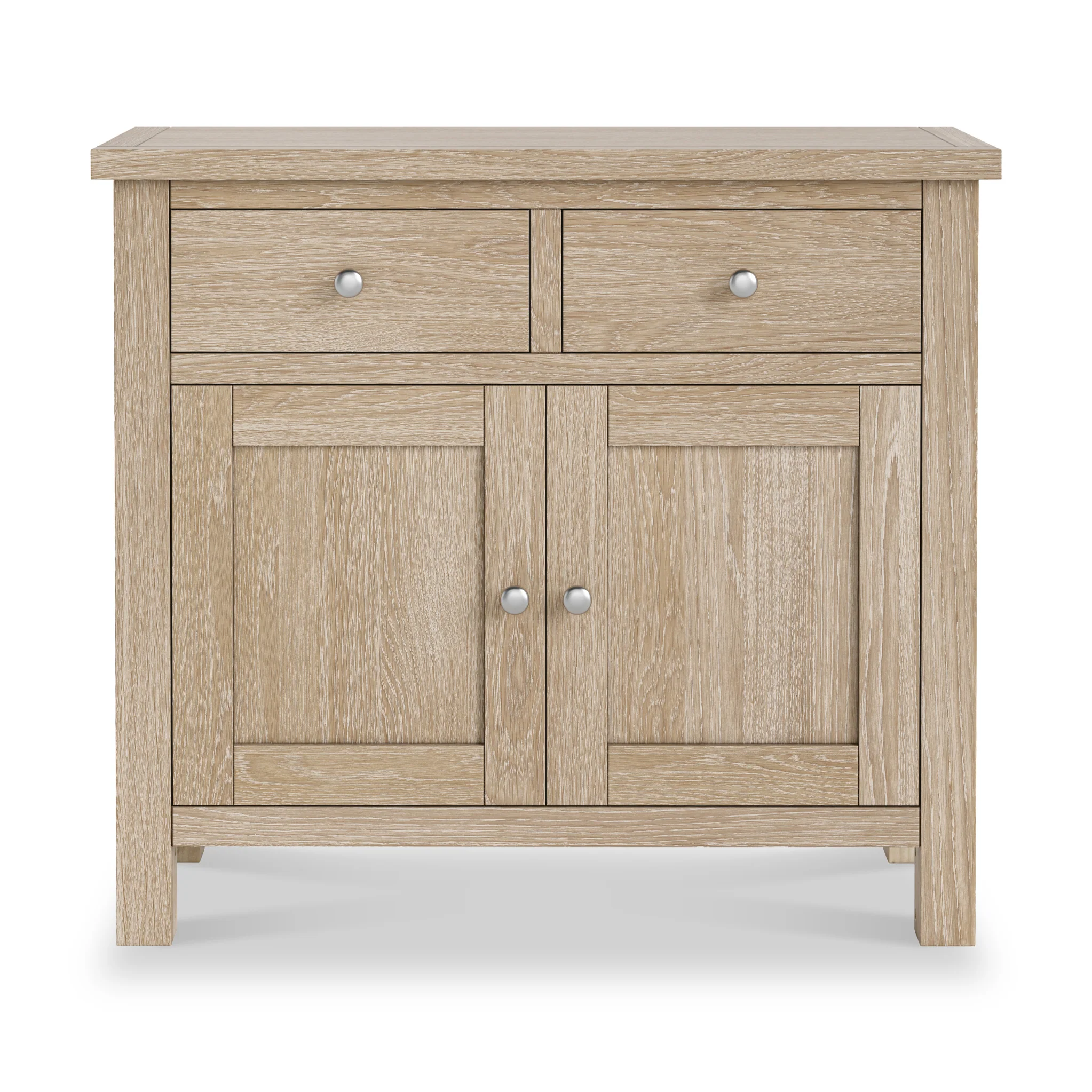 Farro Washed Oak Small Sideboard - Image 3