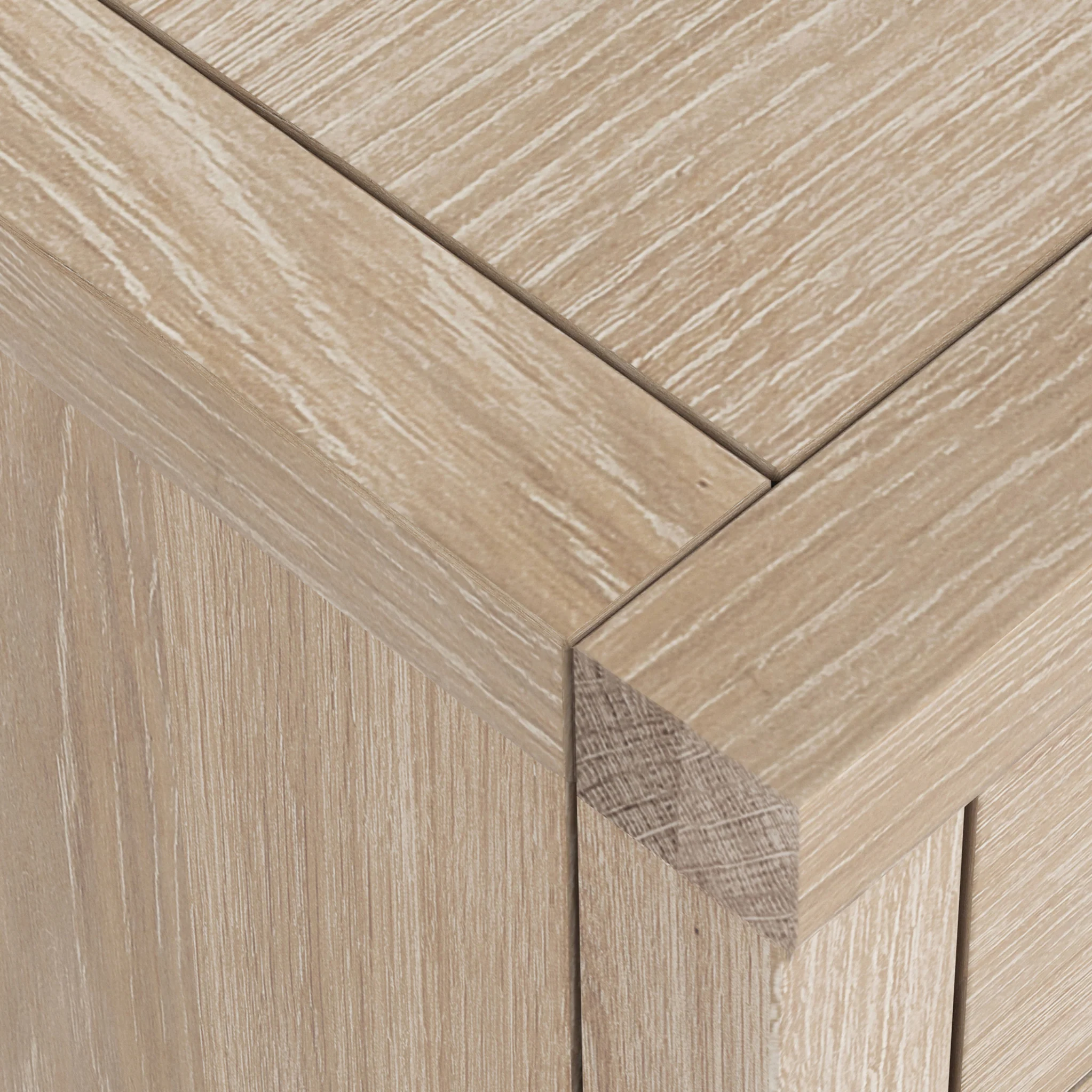 Farro Washed Oak Small Sideboard - Image 6