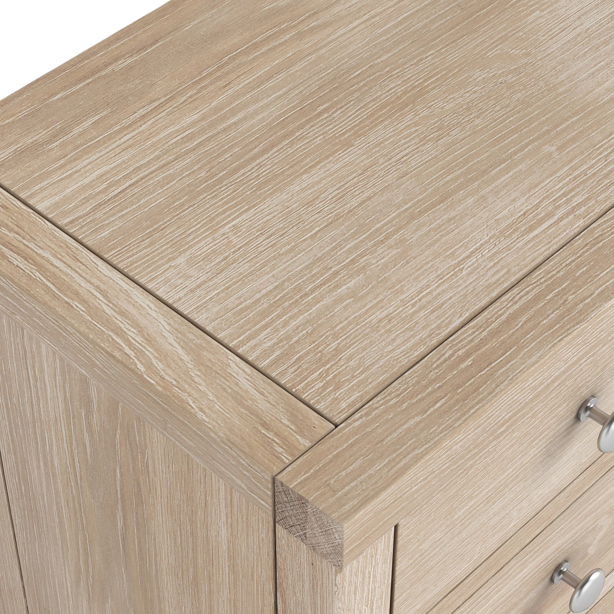 Farro Washed Oak XL 2 Over 3 Chest of Drawers - Image 8
