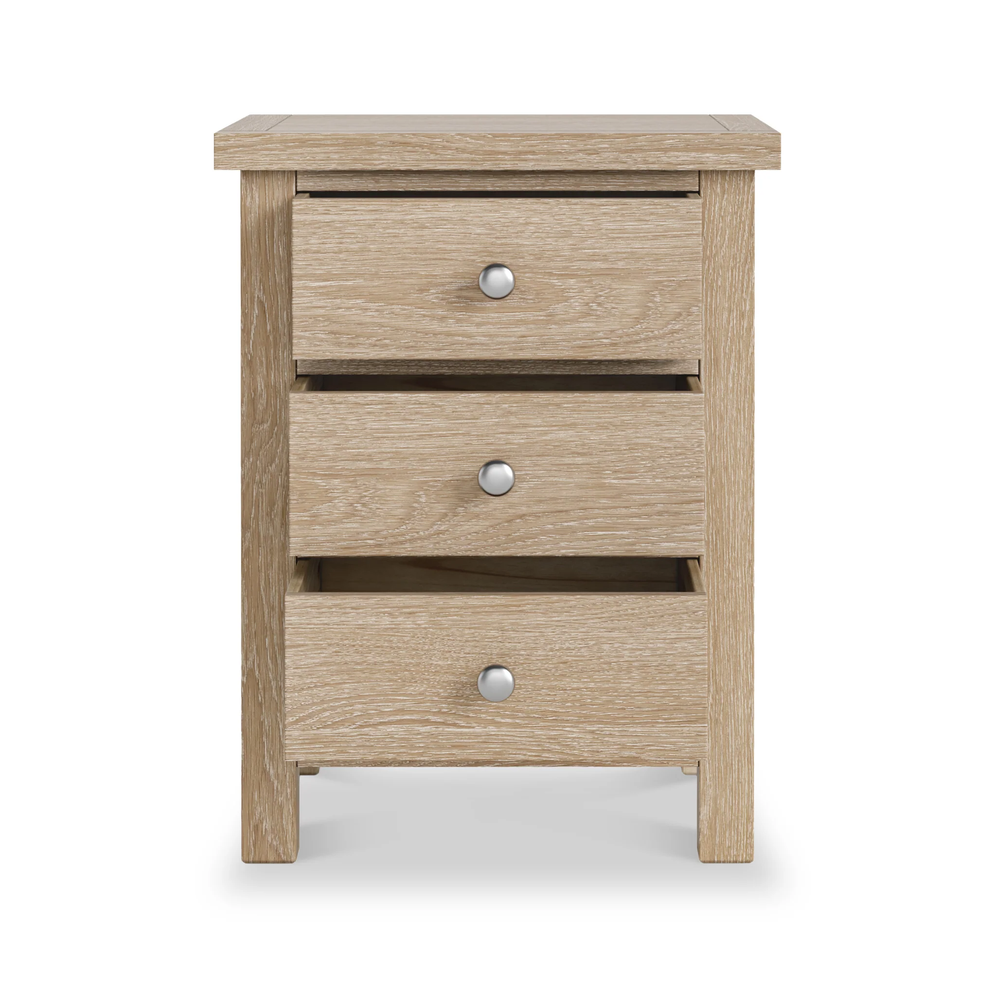 Farro Washed Oak XL Bedside Table - Image 5
