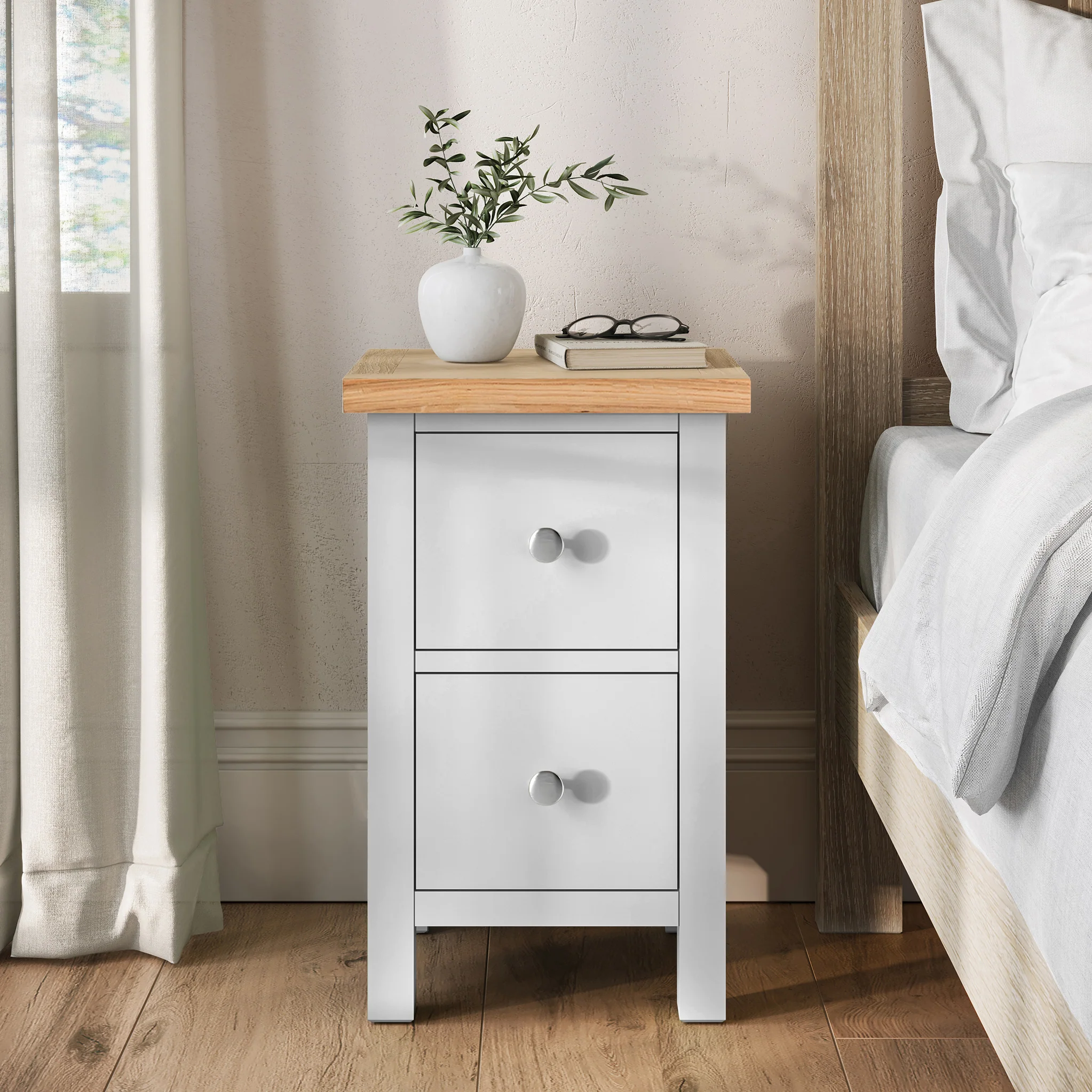 Farro Slim Bedside Table - Image 10