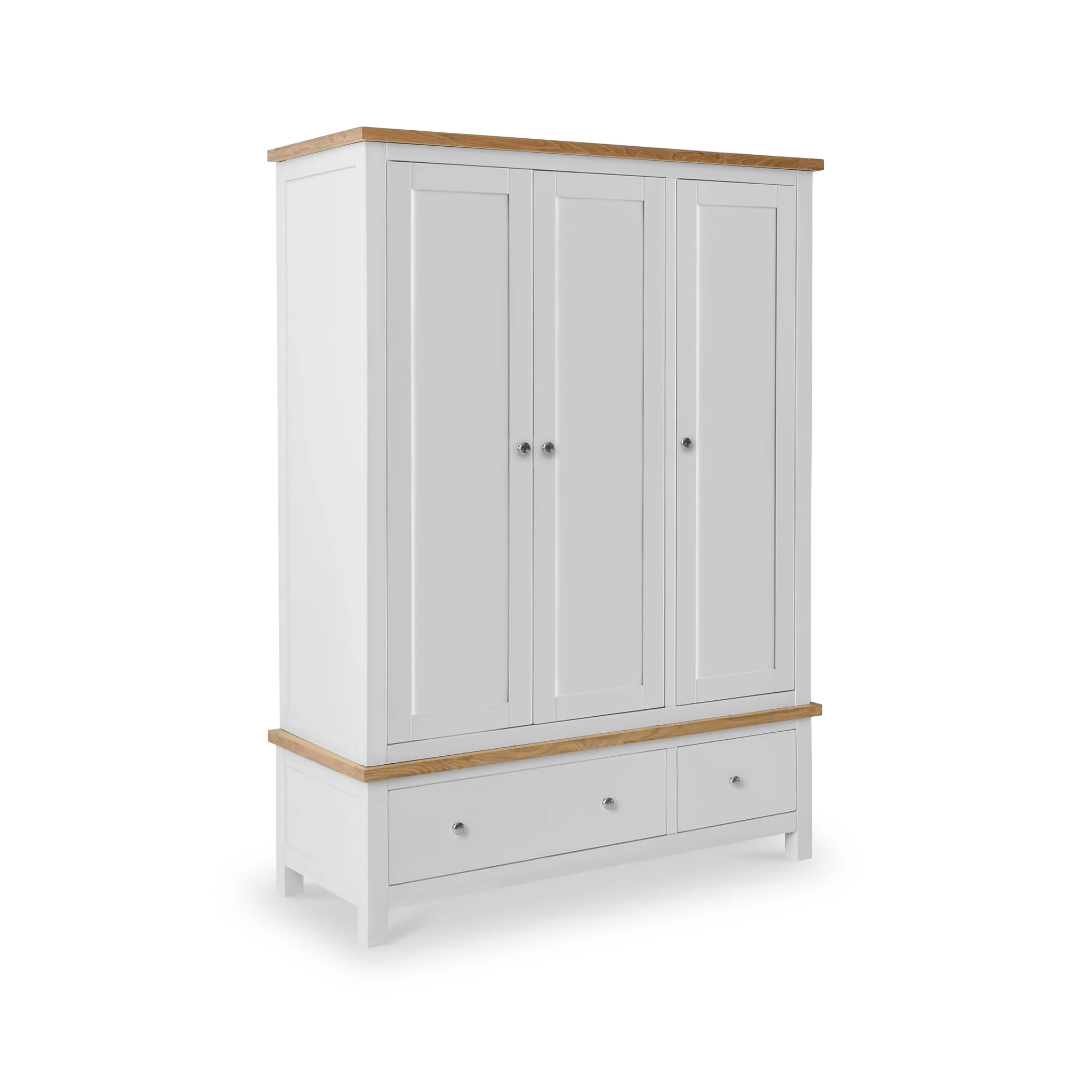 Farro Triple Wardrobe with Drawers - Image 14