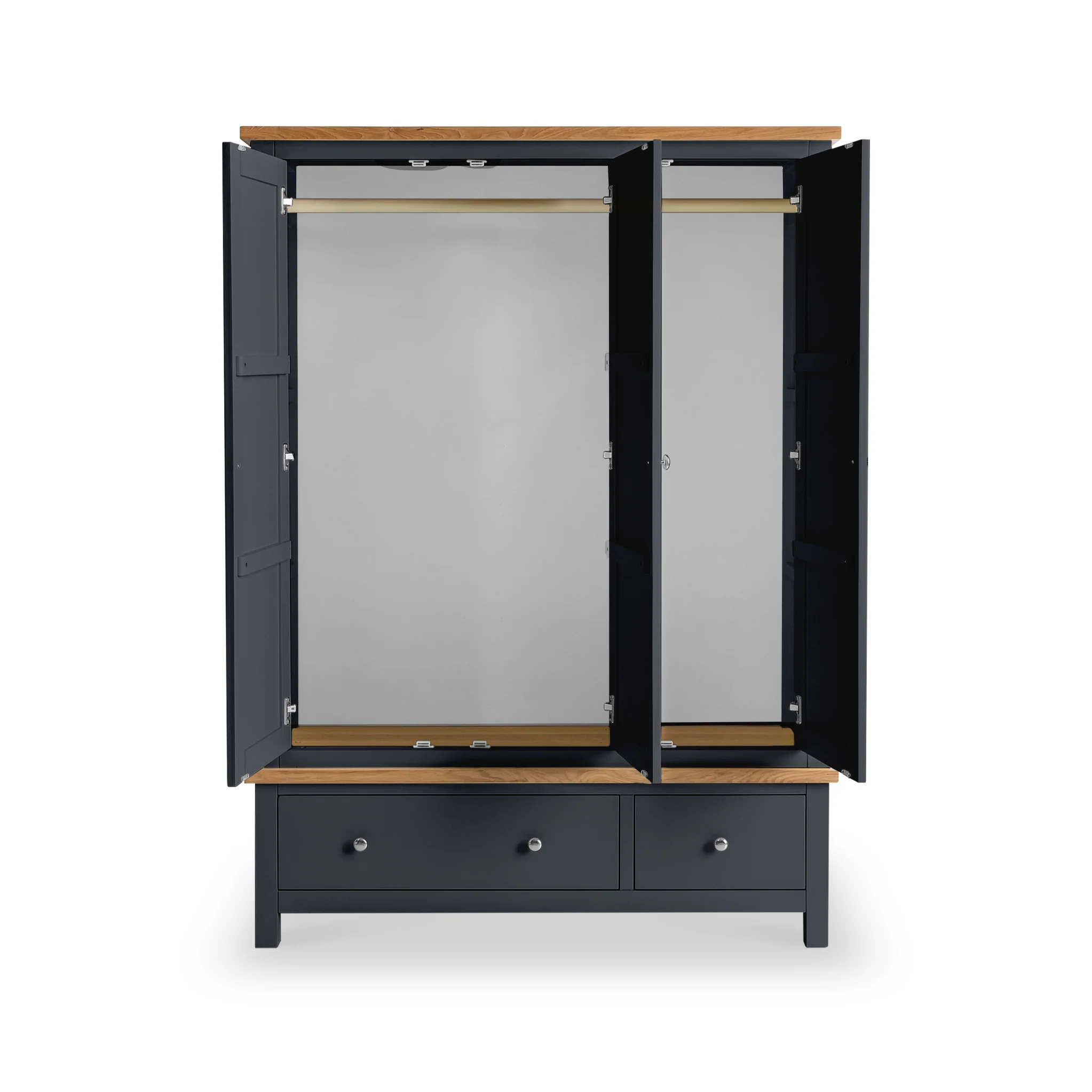 Farro Triple Wardrobe with Drawers - Image 42
