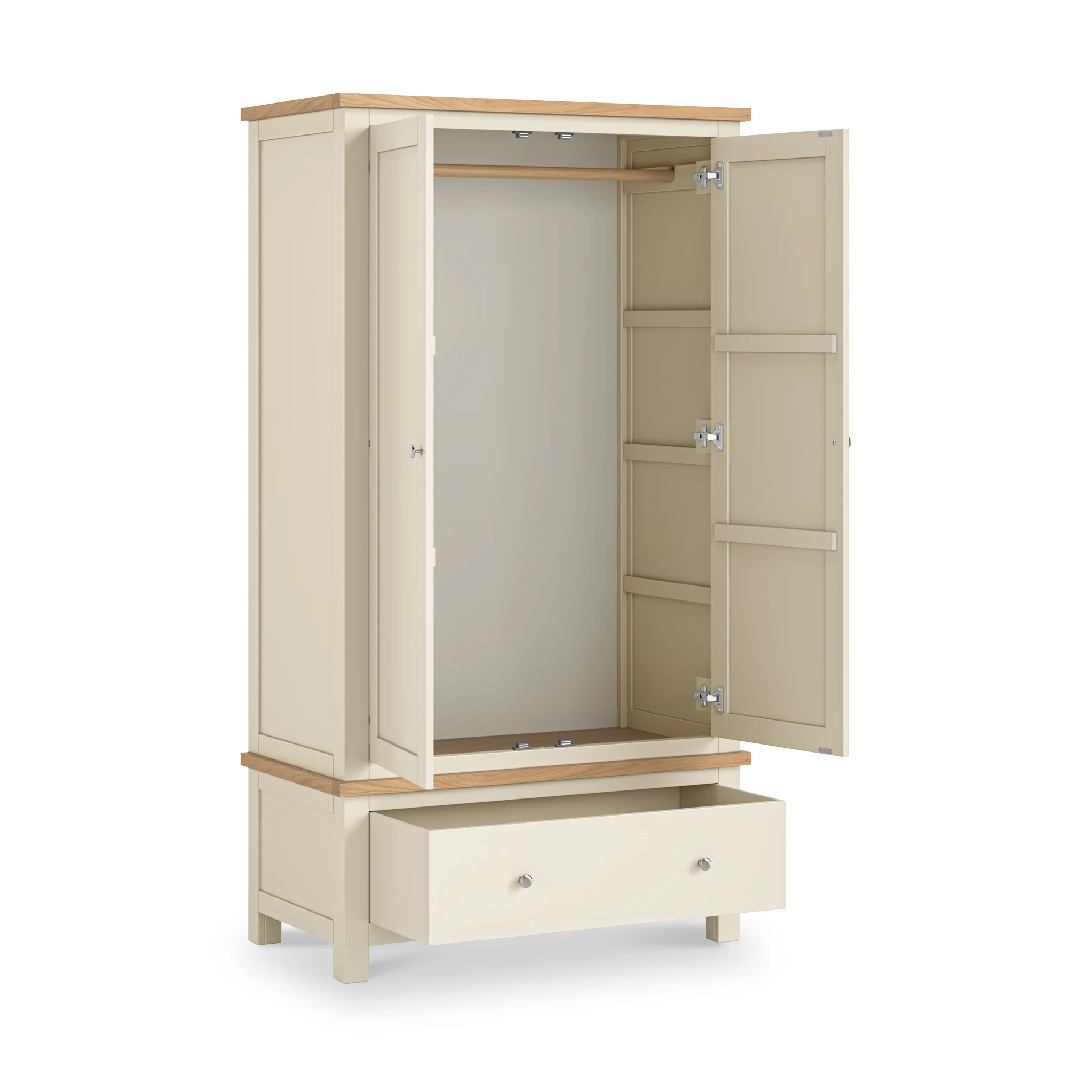 Farro XL Double Wardrobe with Drawer - Image 18