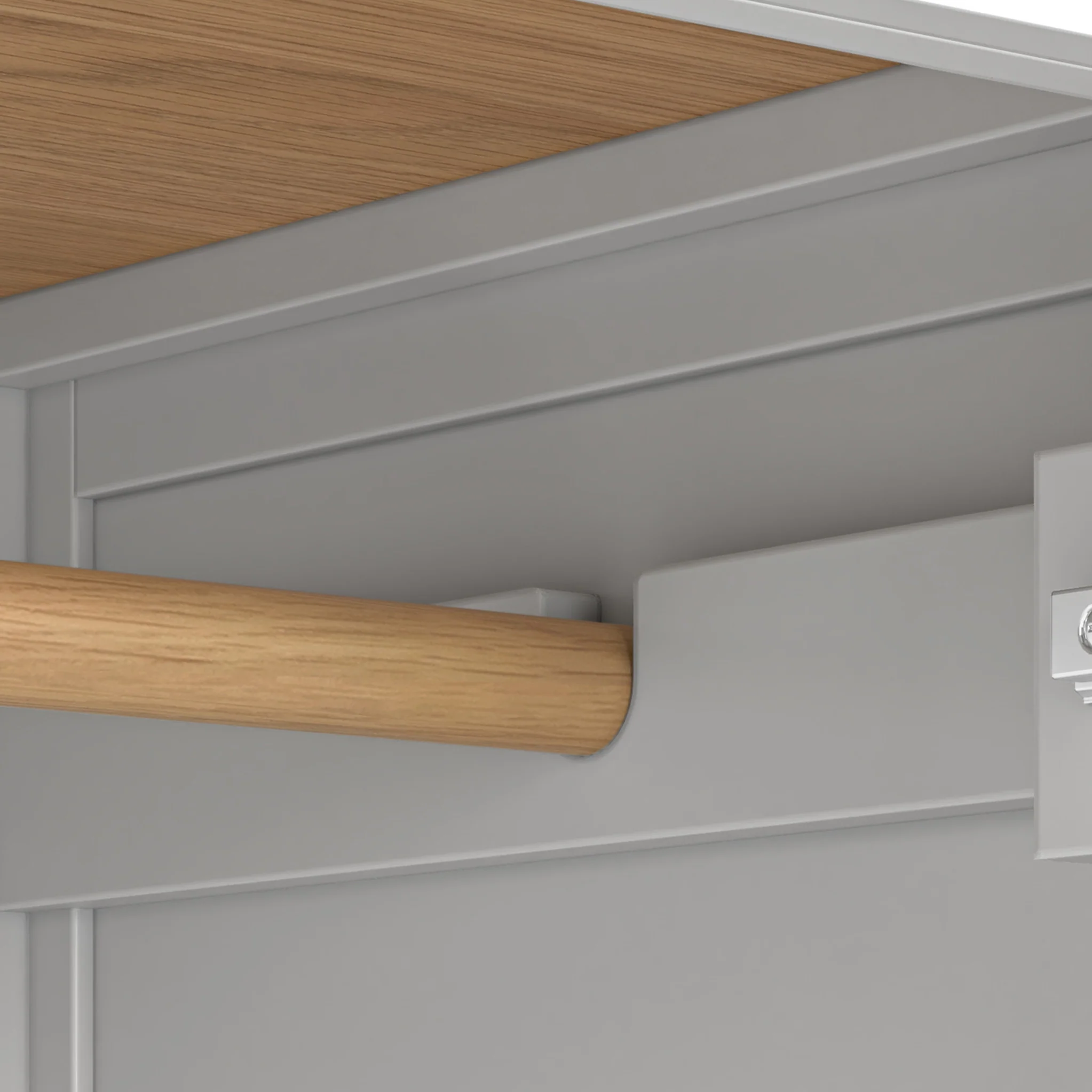 Farro Double Wardrobe with Drawers - Image 29
