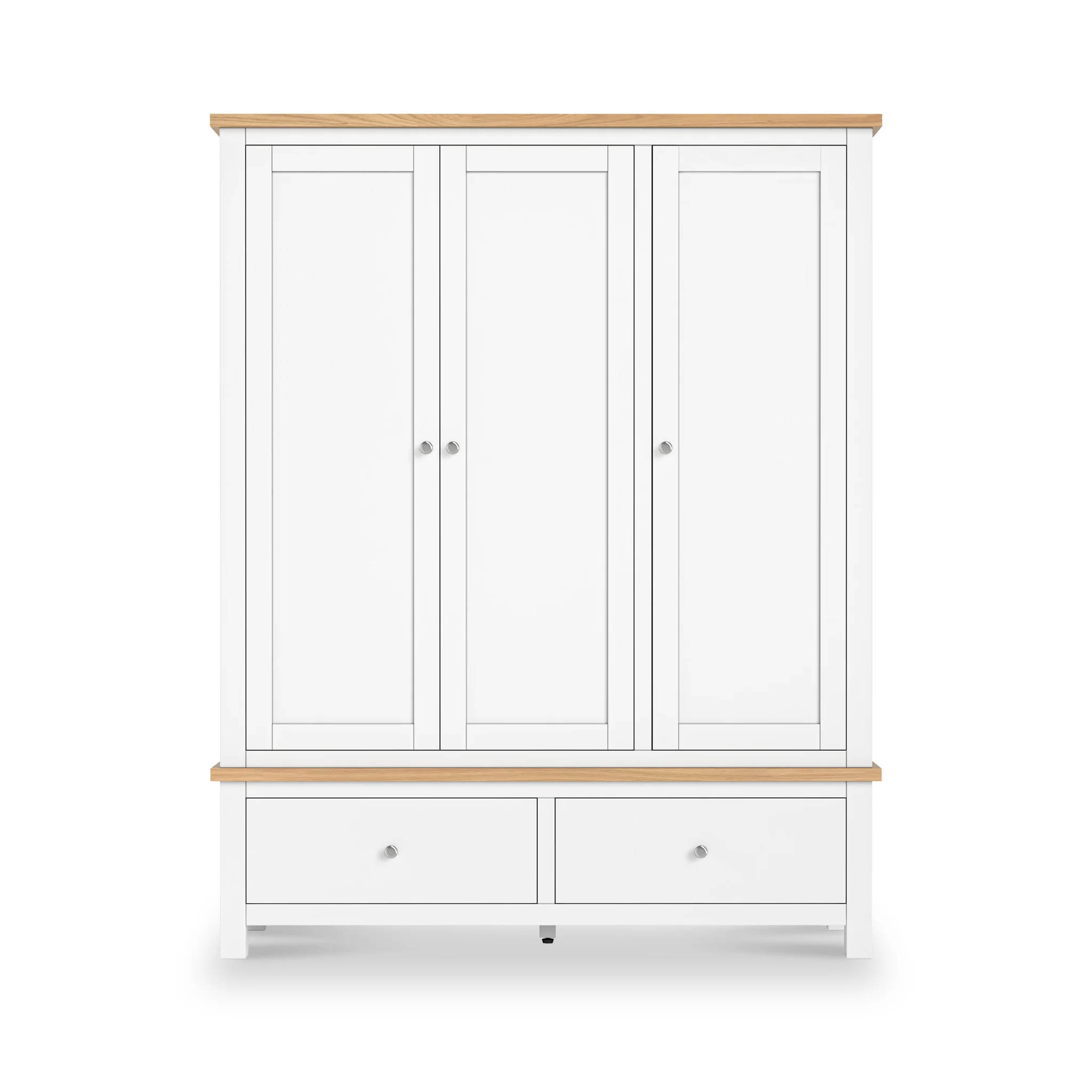 Farro XL Triple Wardrobe with 2 Drawers - Image 3