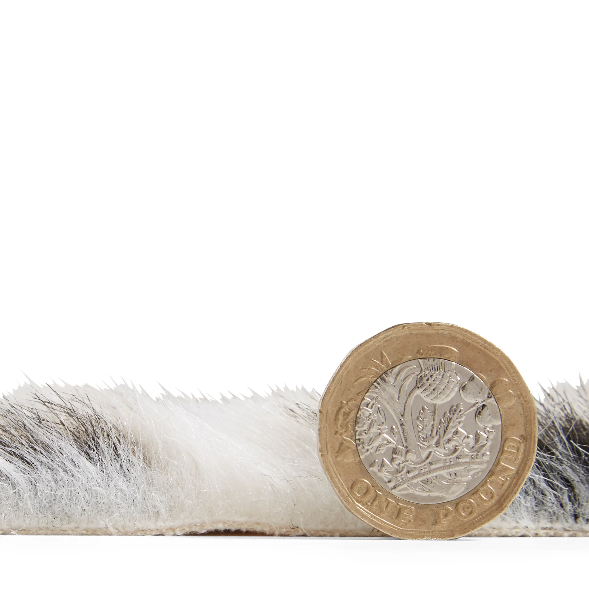 Faux Fur Cheetah Print Rug - Image 9
