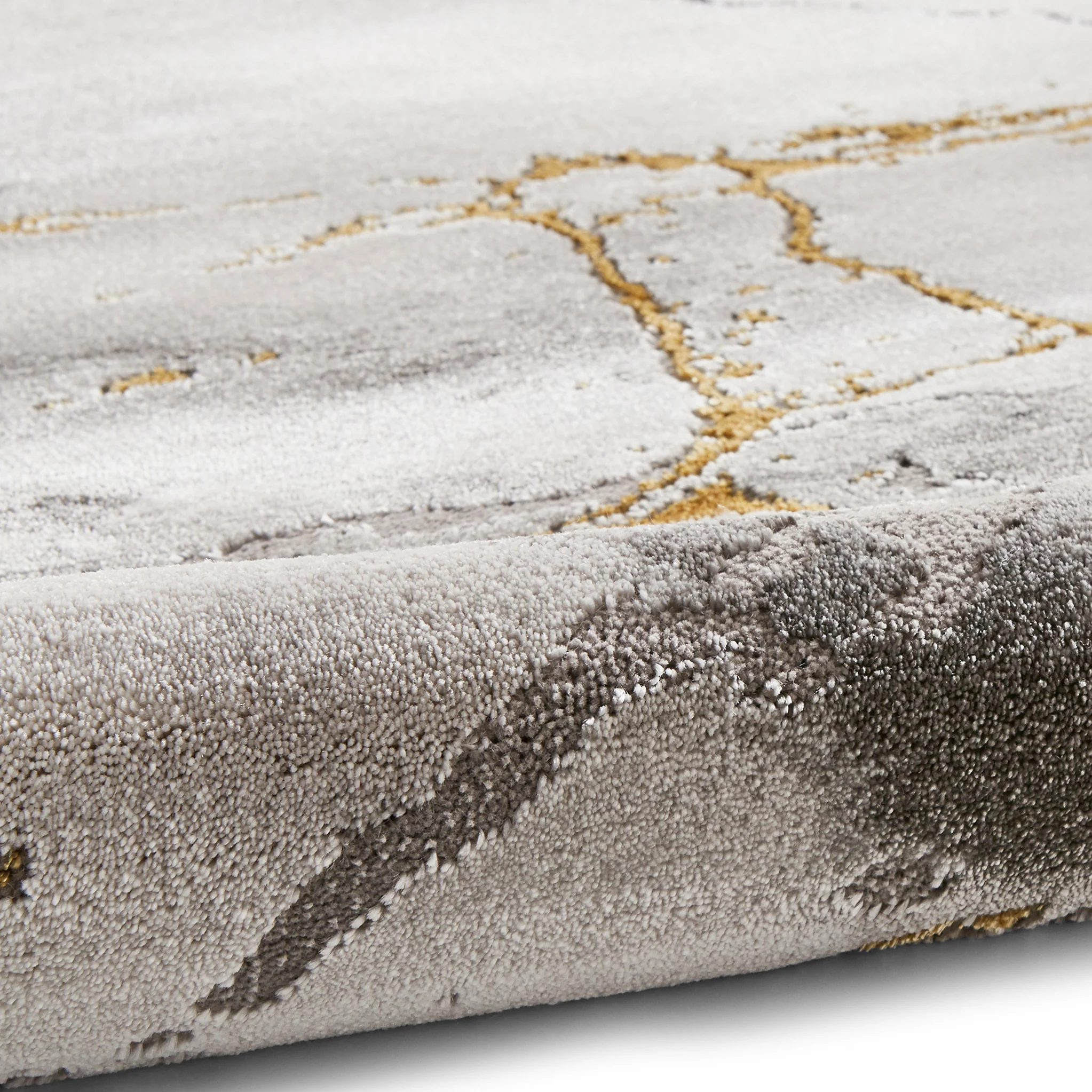 Fenway Marble Effect Super Soft Rug - Image 3