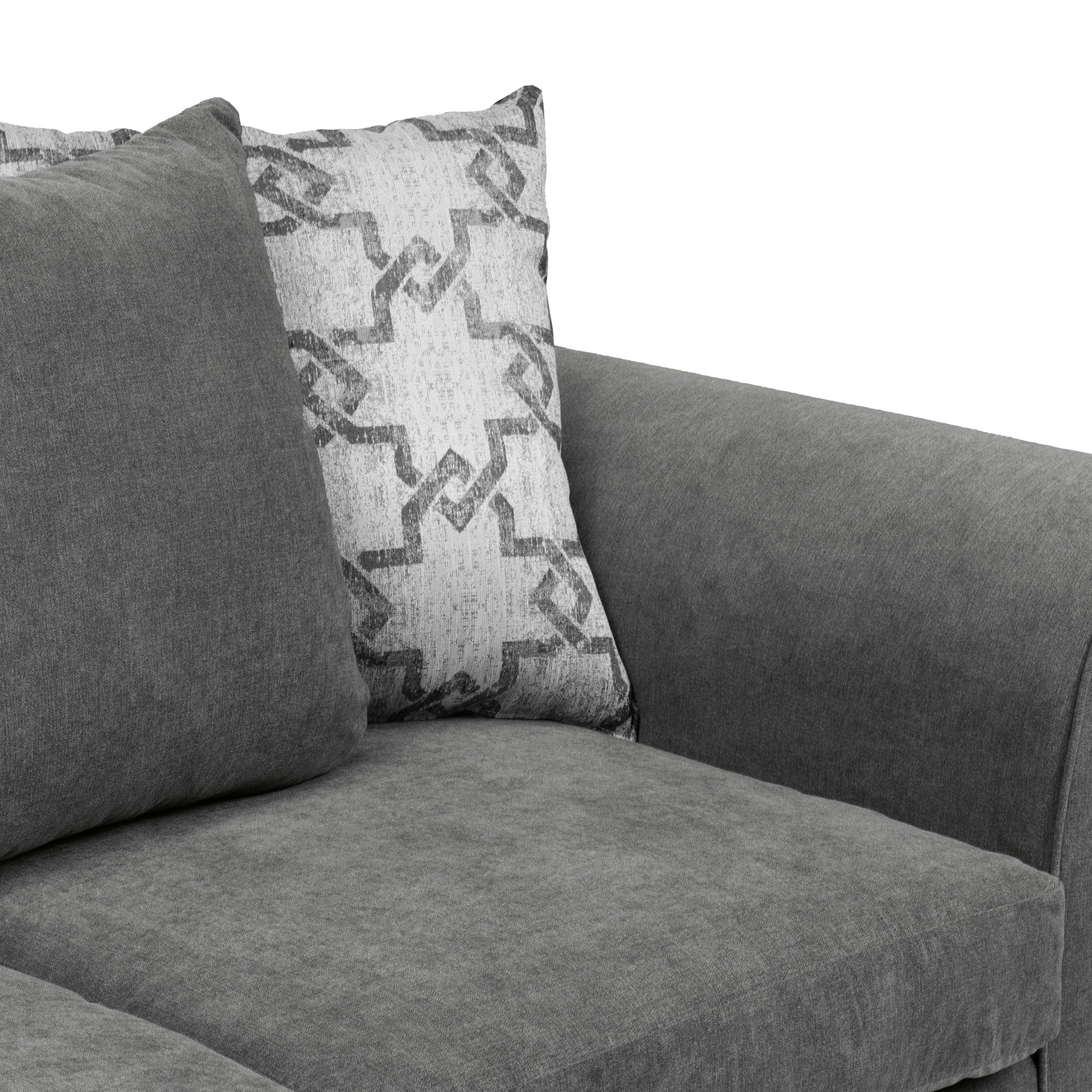 Fernley Chenille 3 Seater Sofa - Image 11