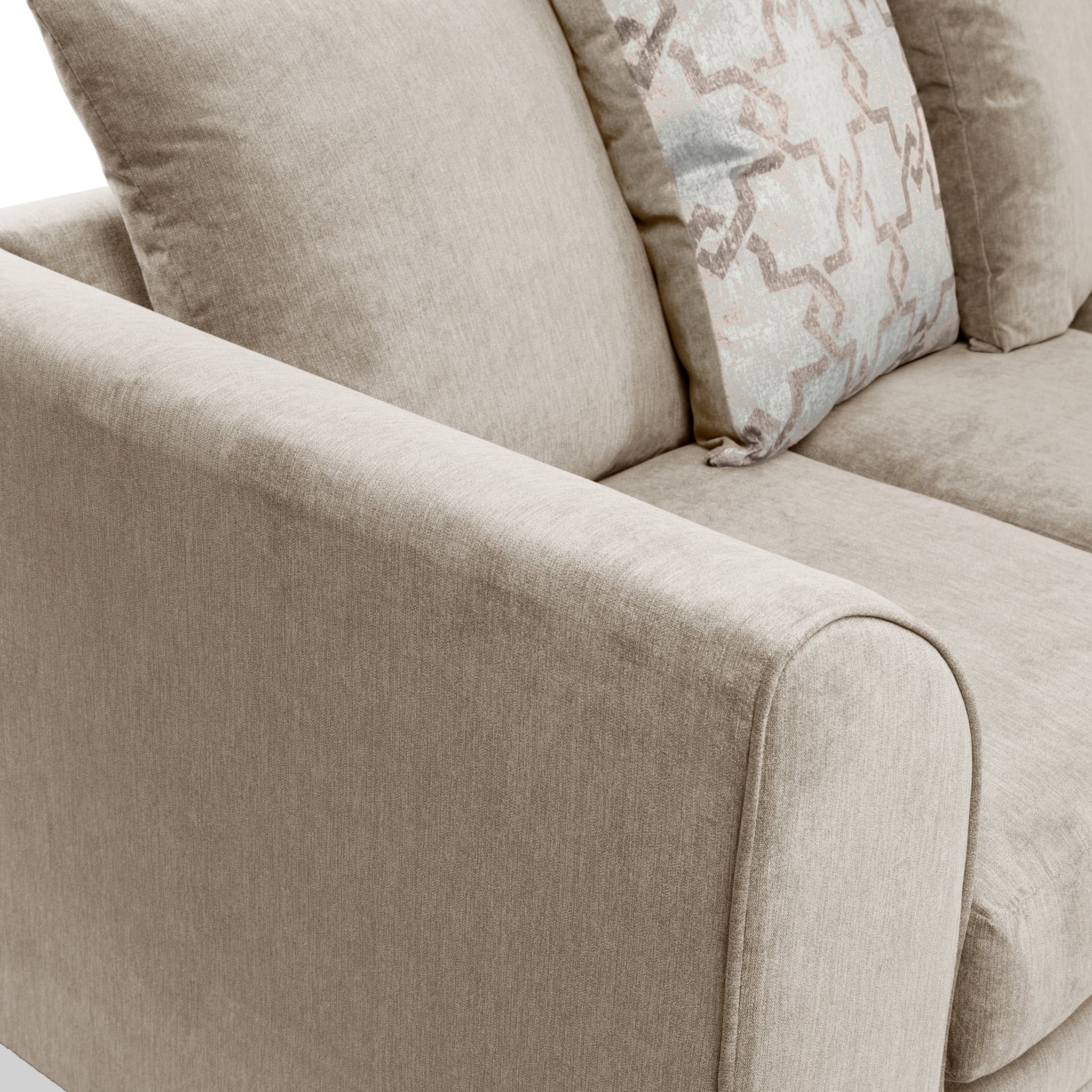 Fernley Chenille 3 Seater Sofa - Image 19