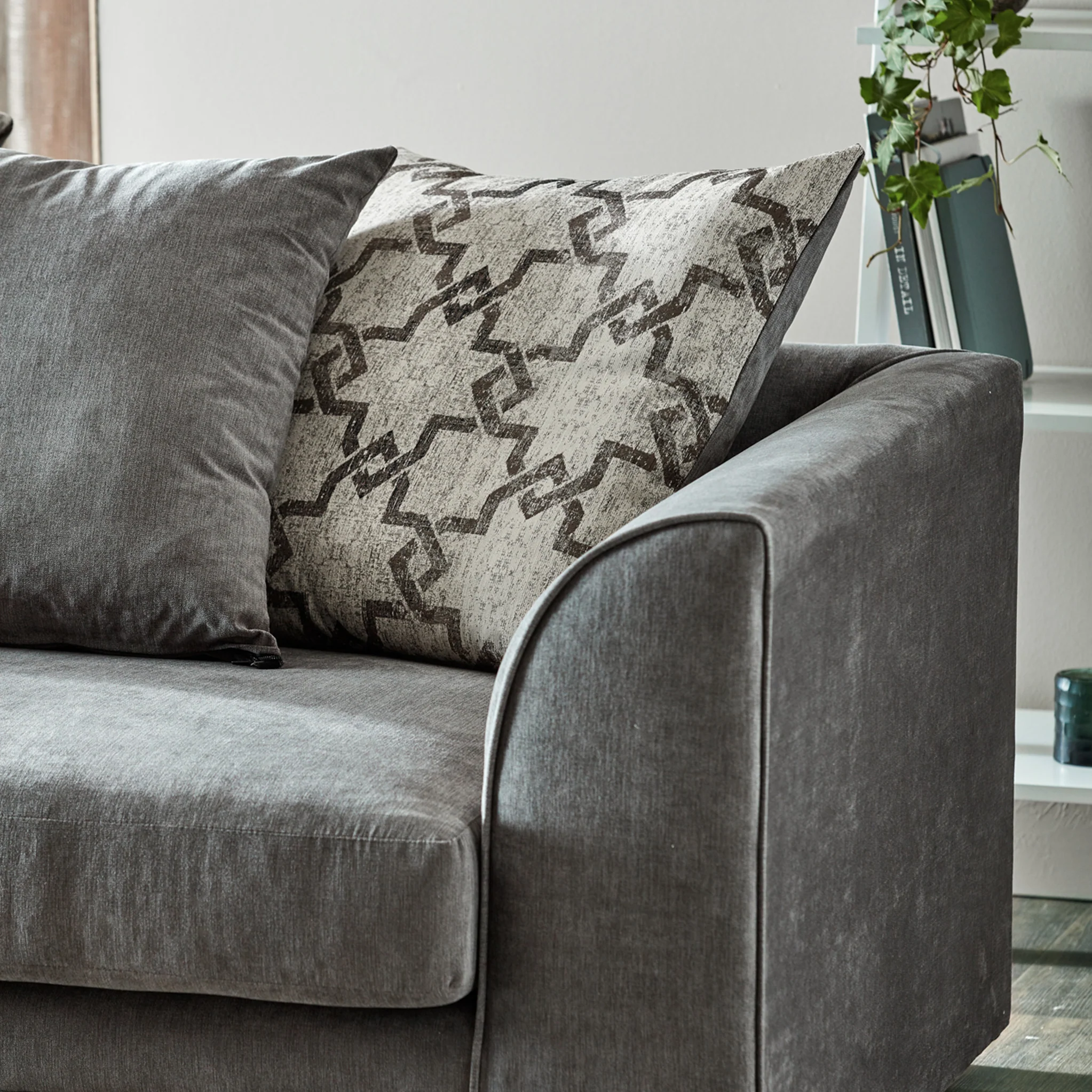 Fernley Chenille 3 Seater Sofa - Image 6