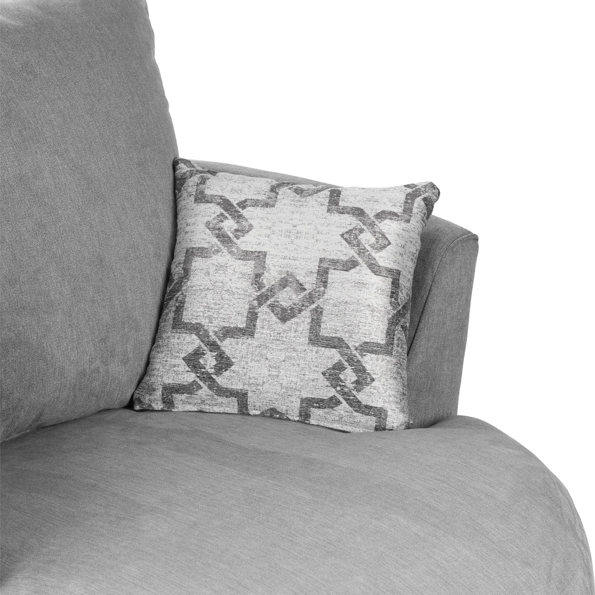 Fernley Chenille Swivel Armchair - Image 10