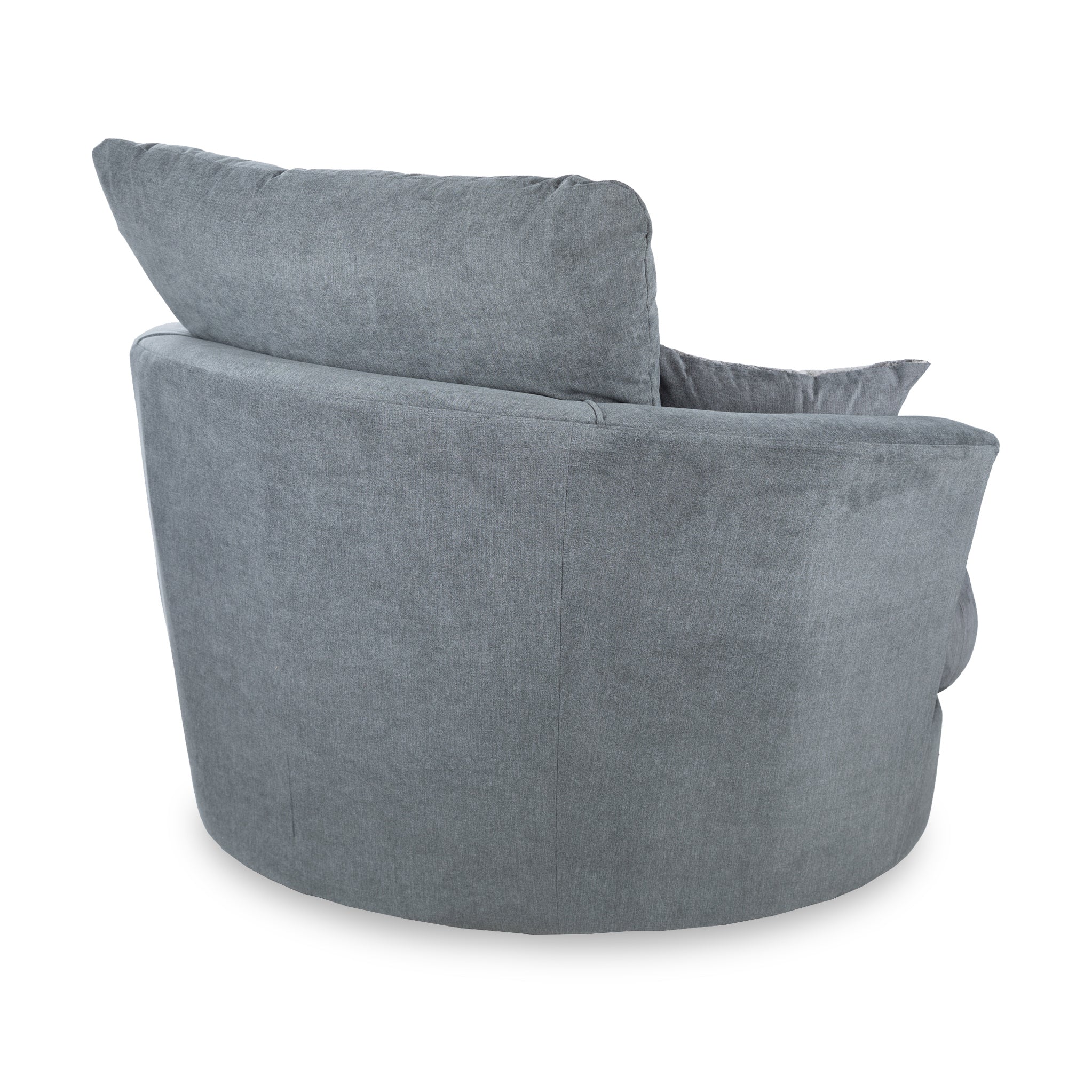 Fernley Chenille Swivel Armchair - Image 11