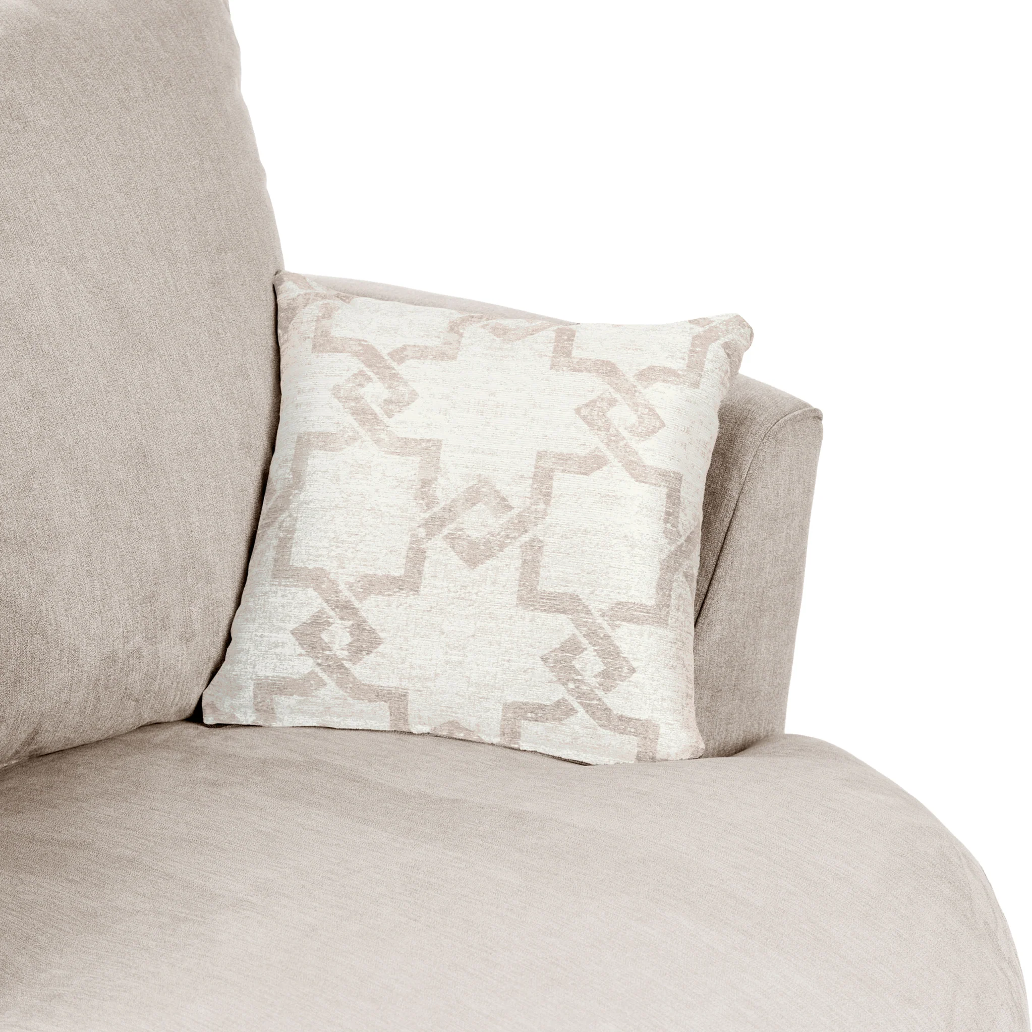 Fernley Chenille Swivel Armchair - Image 5
