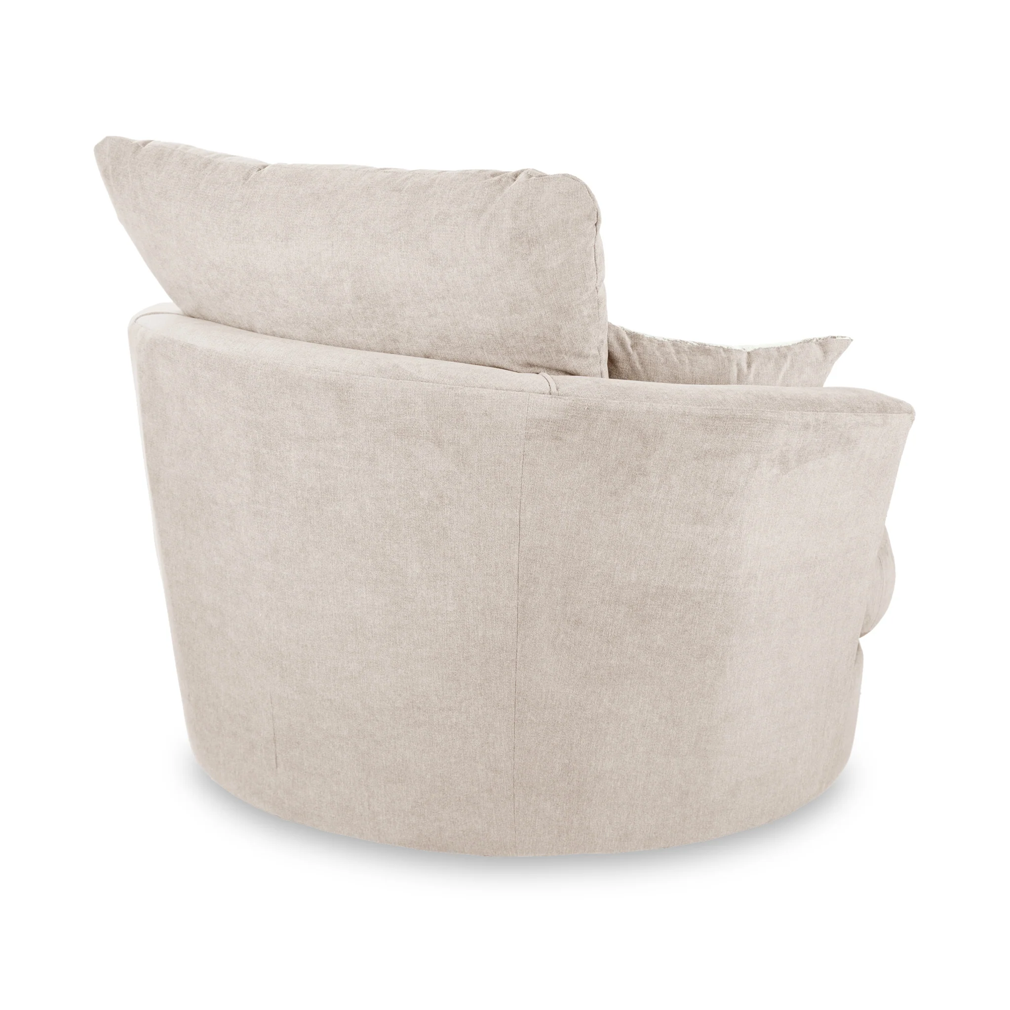 Fernley Chenille Swivel Armchair - Image 6