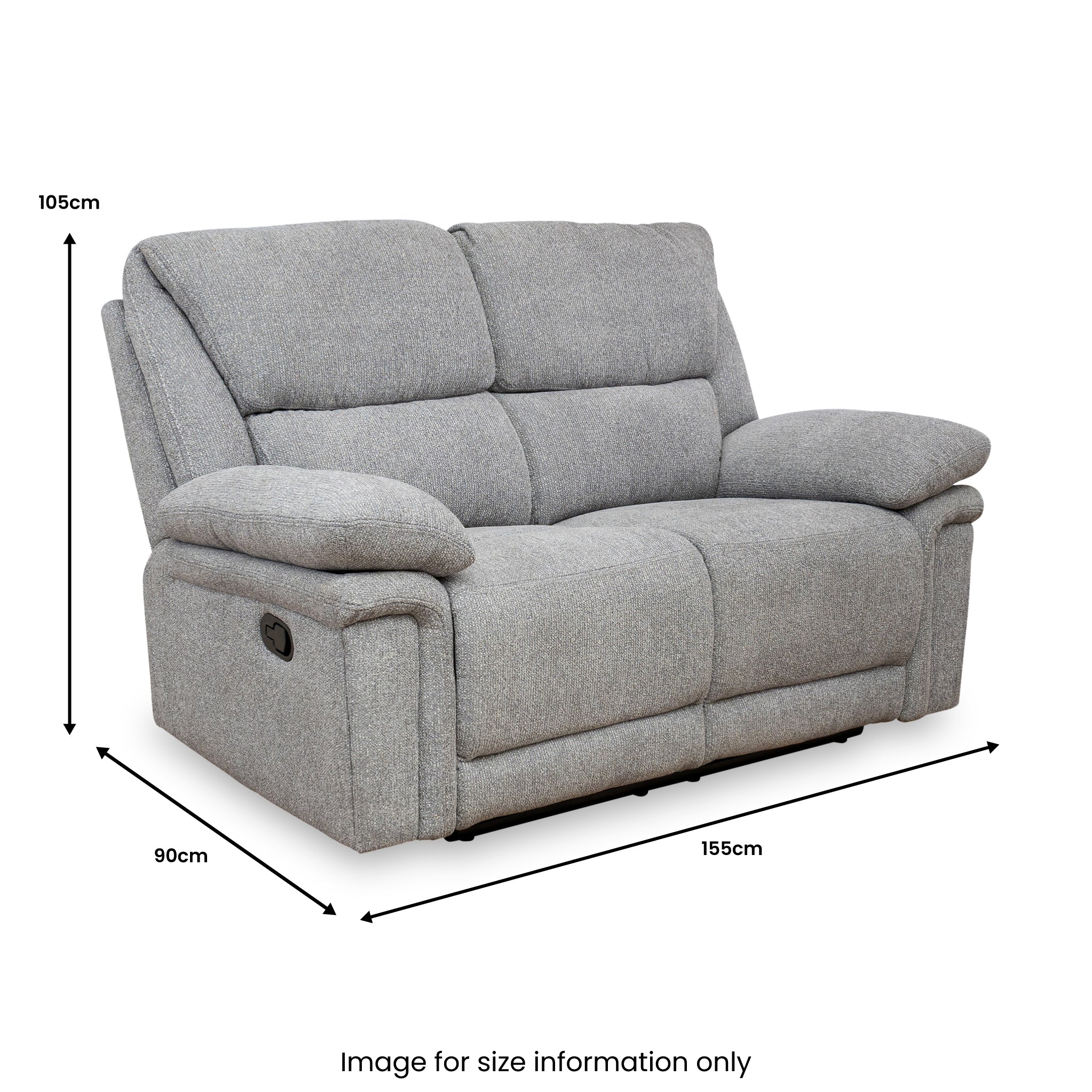 Fernsby 2 Seater Manual Recliner - Image 10