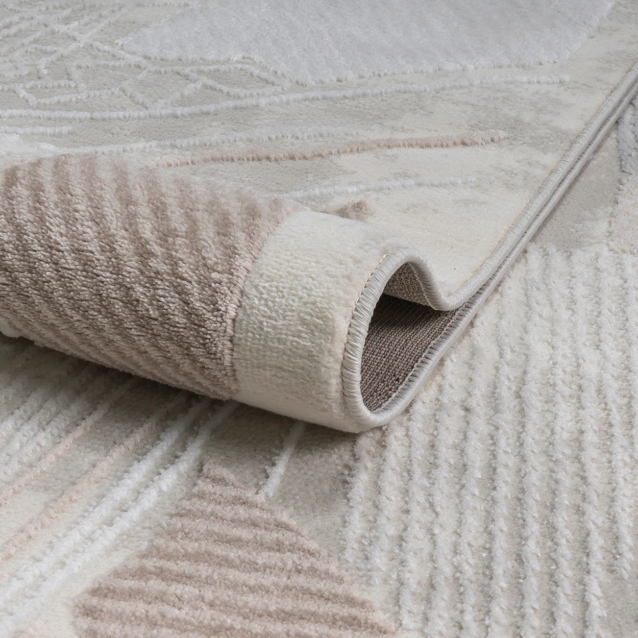 Filly Textured Abstract Design Rug - Image 5
