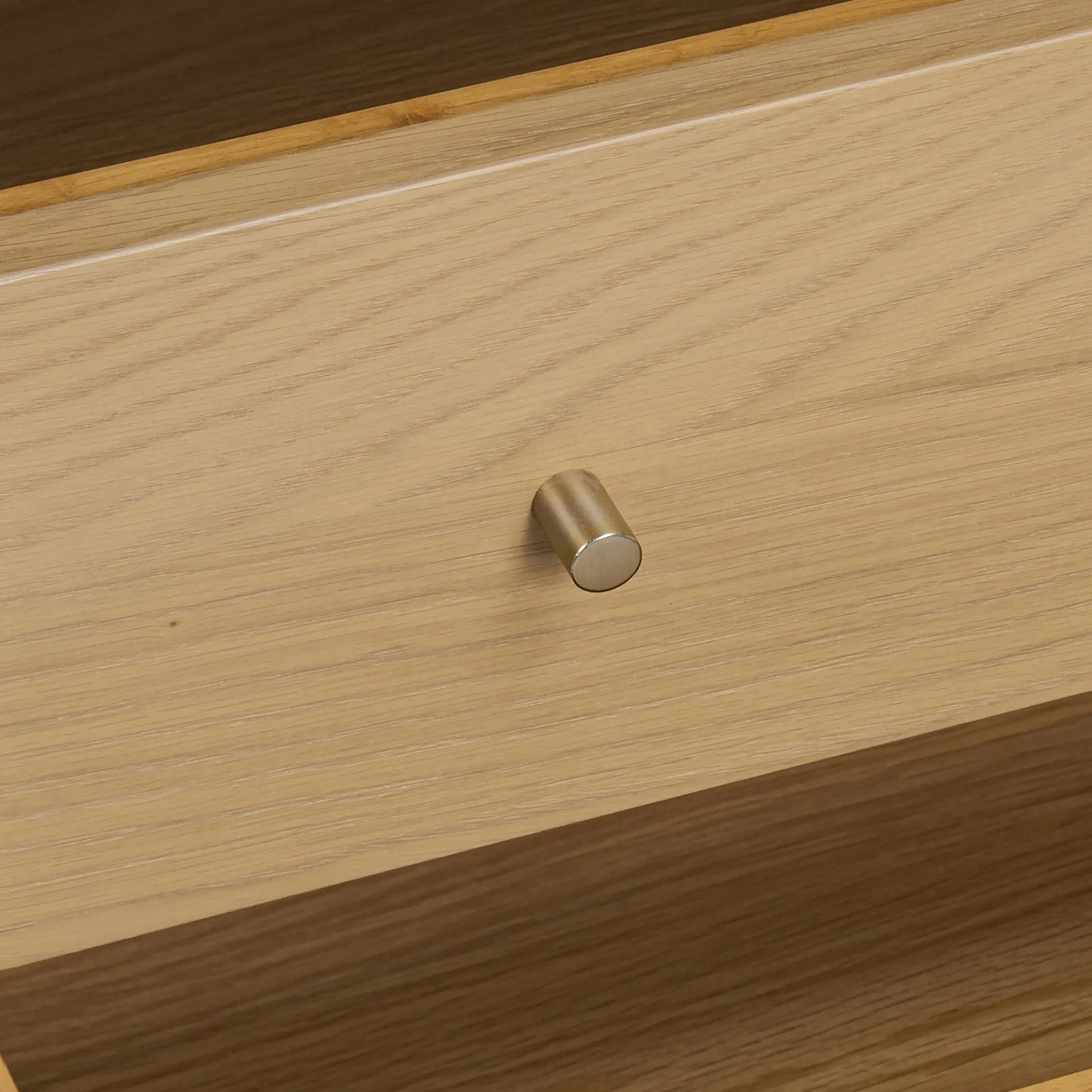 Finch Oak Slatted 6 Drawer Wide Chest - Image 5