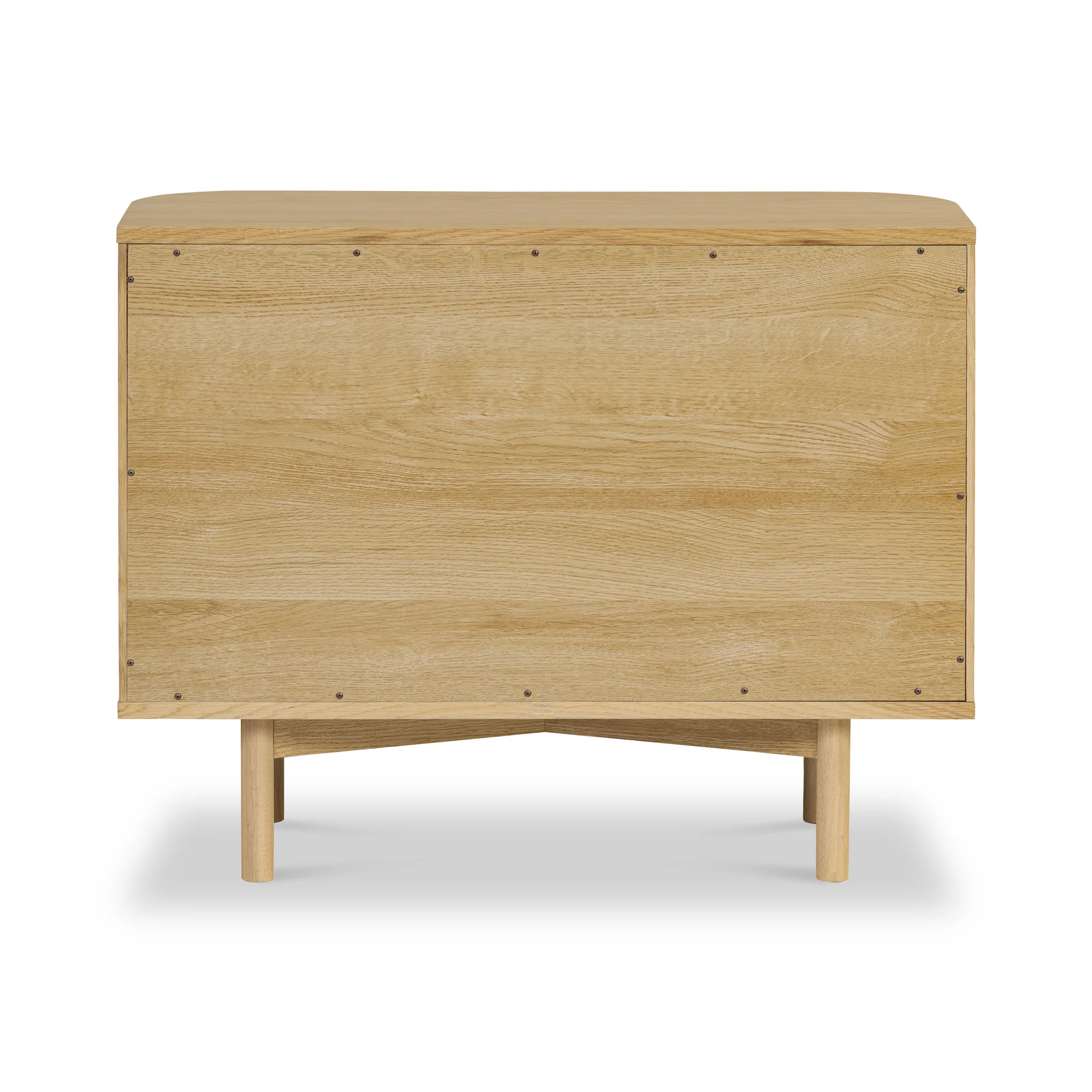 Finch Oak Slatted Small Sideboard - Image 12