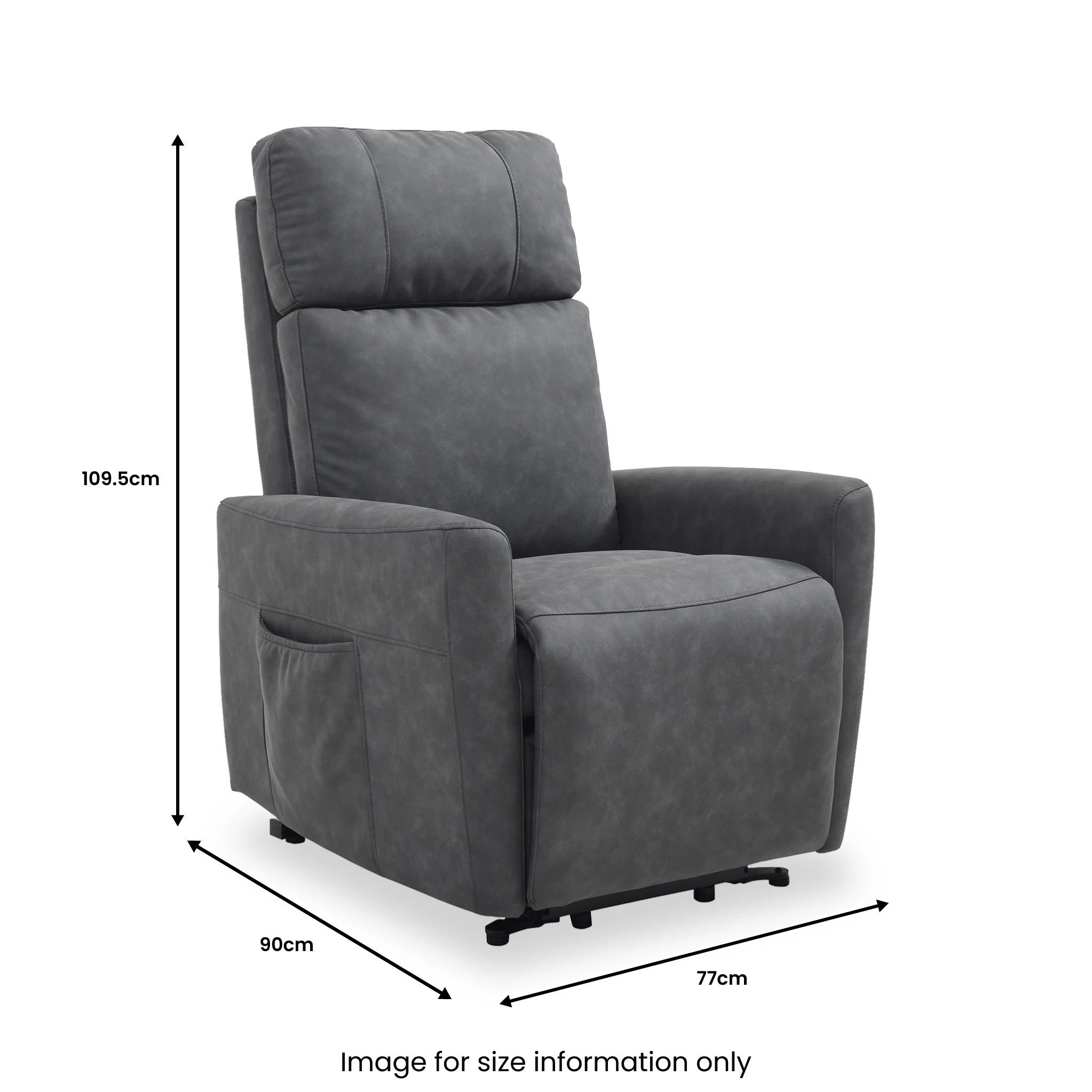 Fleming Tilt & Rise Dual Motor Power Recliner Armchair - Image 12