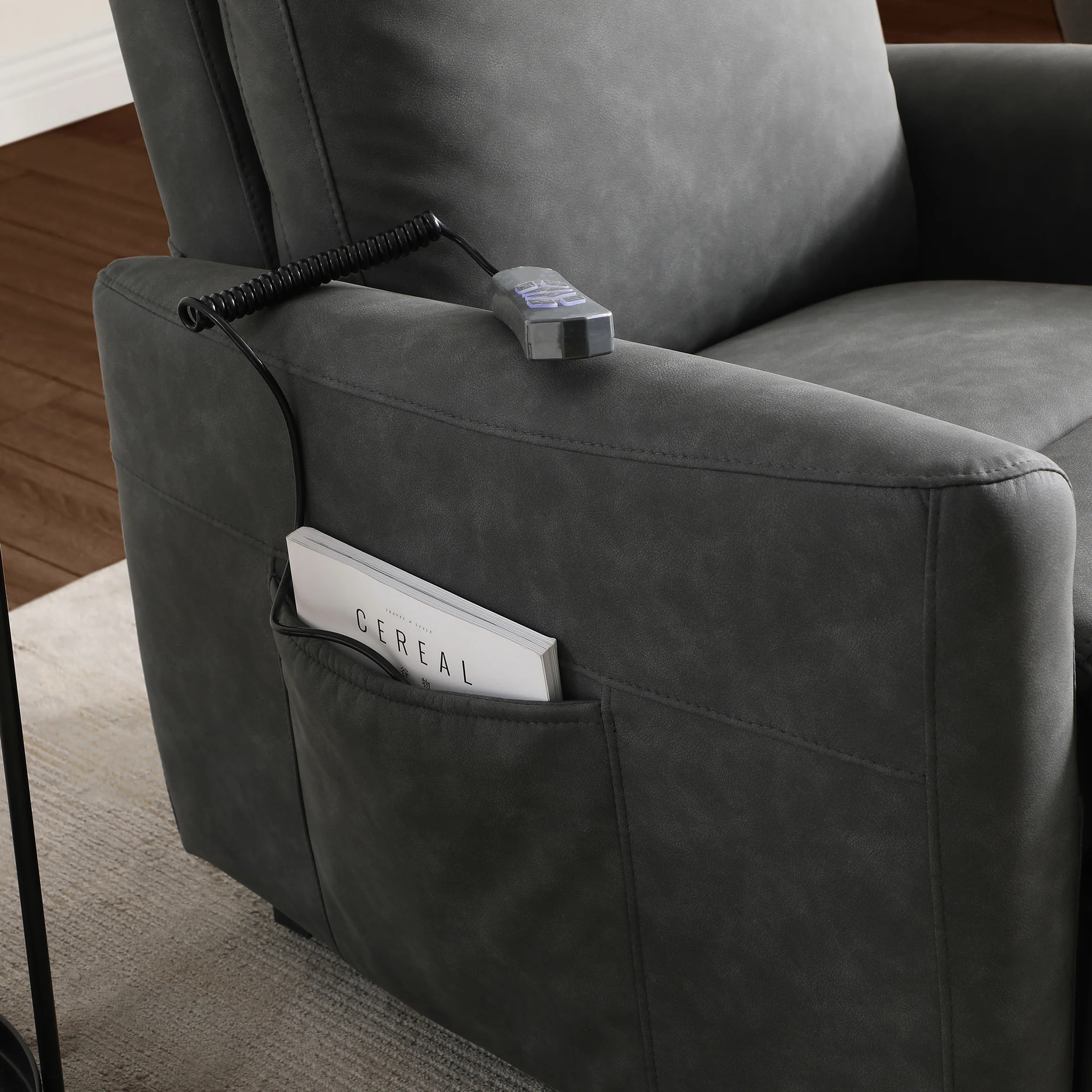 Fleming Tilt & Rise Dual Motor Power Recliner Armchair - Image 9