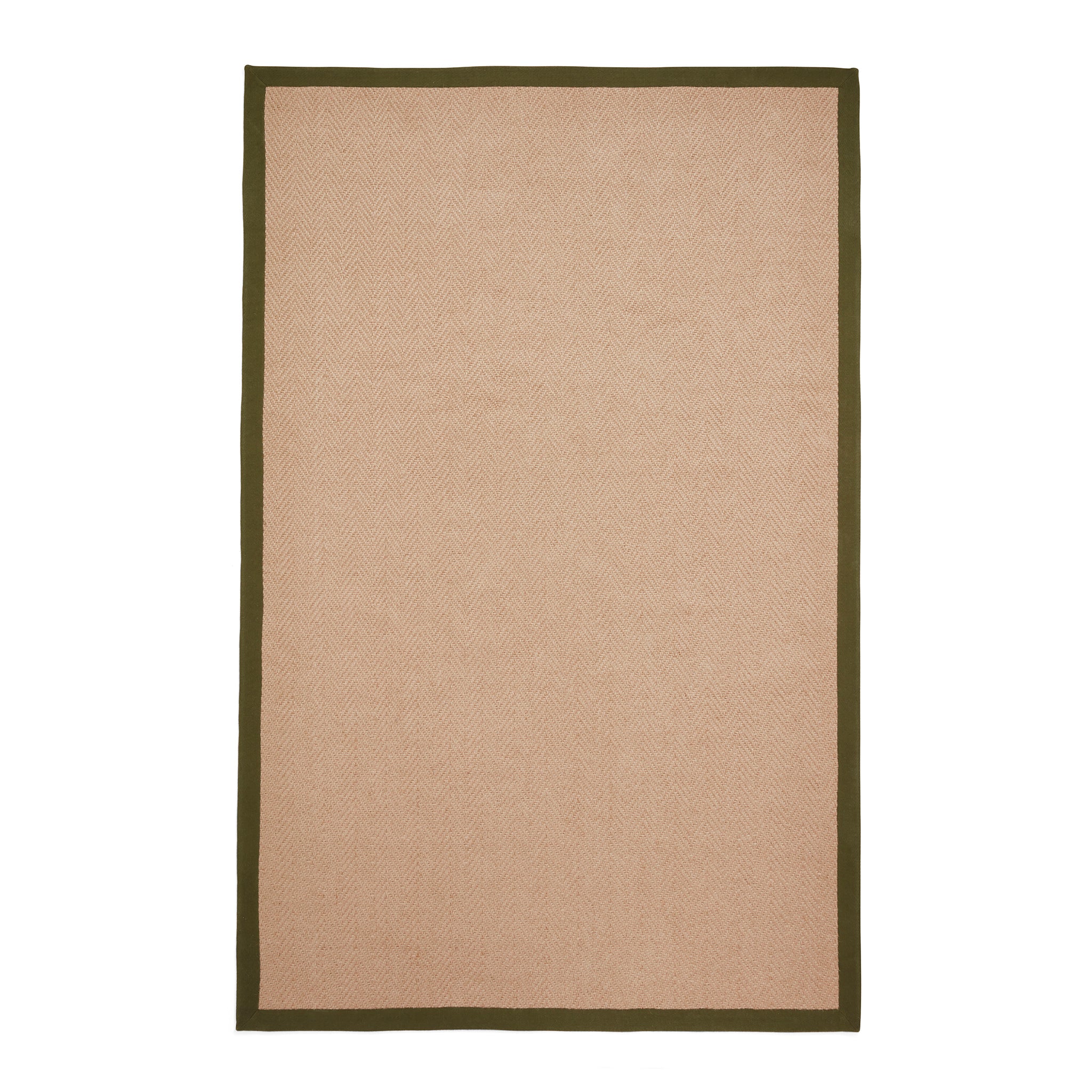 Ford Herringbone Jute Border Rug - Image 25