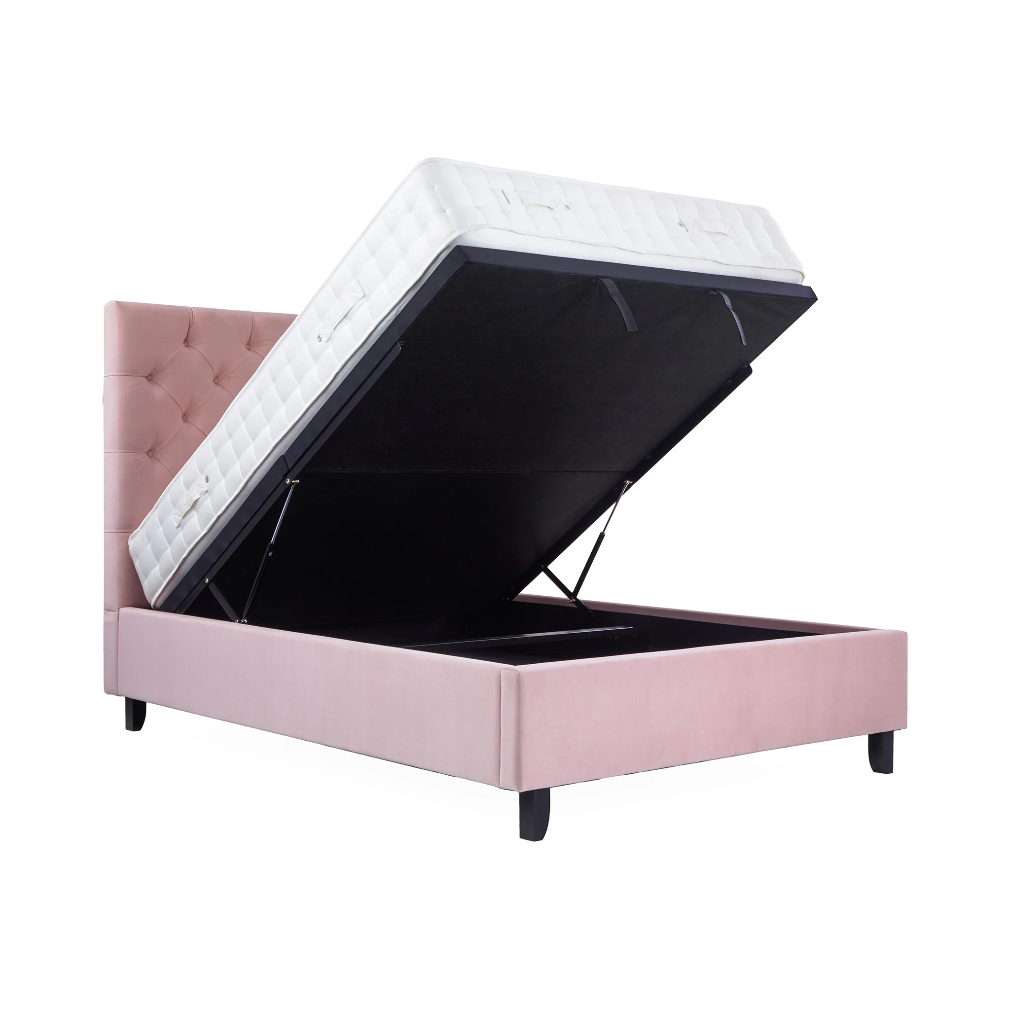 Francis Premier Velvet Ottoman Storage Bed Frame - Image 15