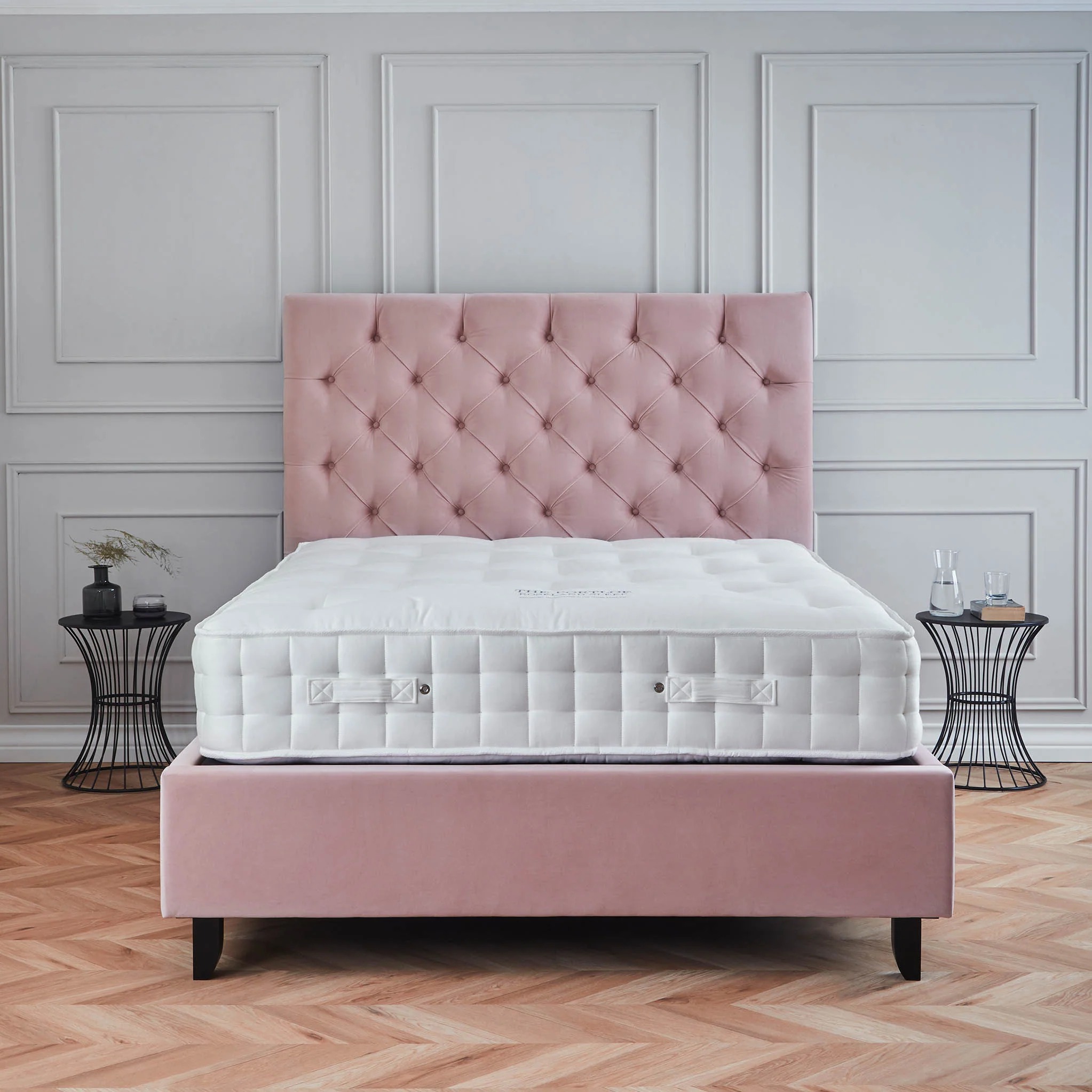 Francis Premier Velvet Ottoman Storage Bed Frame - Image 3